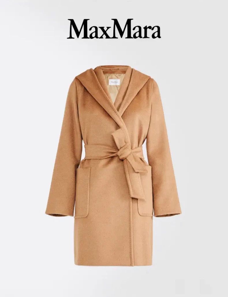 Max Mara Max Mara Camel Rialto Classic Coat Size M / US 6-8 / IT 42-44 - 1 Thumbnail