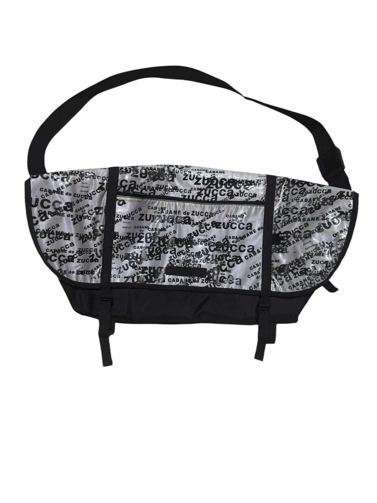 CABANE de ZUCCa × Issey Miyake × Zucca Super Big Monogram Zucca Bike Messenger Bag Size ONE SIZE - 1 Thumbnail