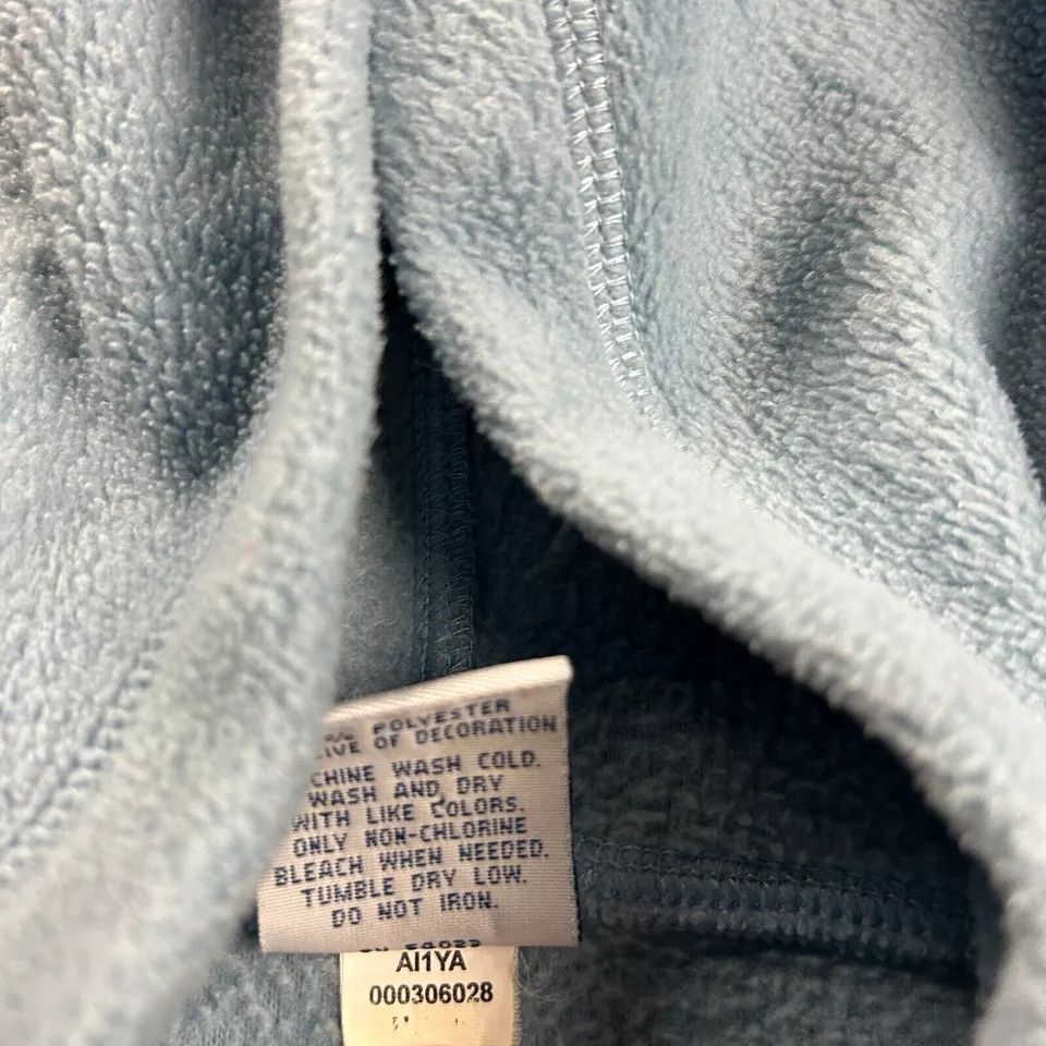 Old Navy × Vintage Vintage Old Navy Hoodie Mens Medium Blue Pullover Fleece Size US M / EU 48-50 / 2 - 4 Thumbnail