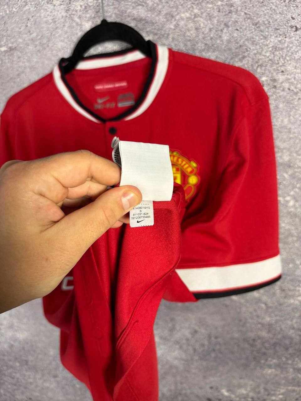 Vintage Vintage Manchester United 2014/15 Nike Soccer Jersey Size US S / EU 44-46 / 1 - 12 Thumbnail