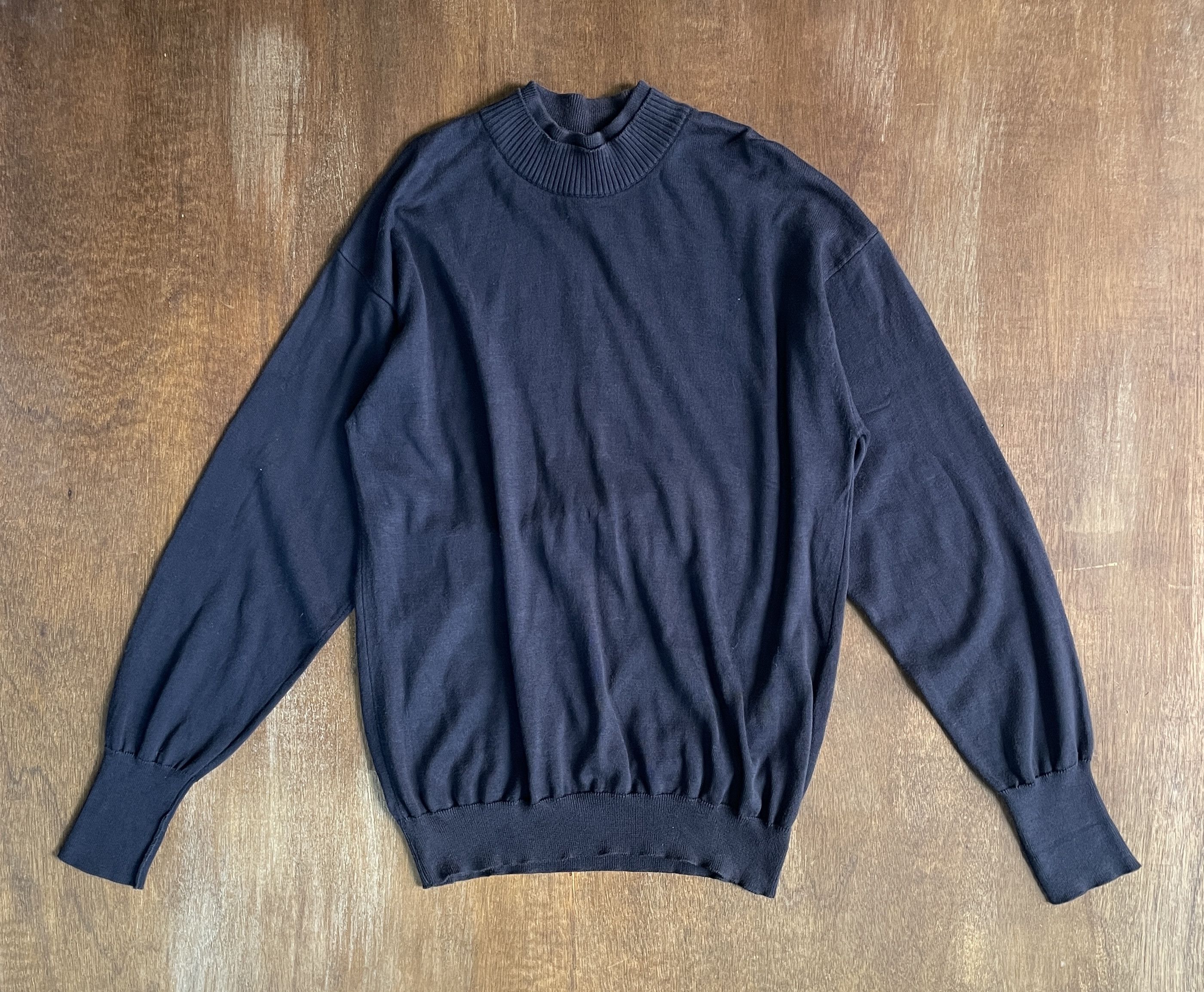 Issey Miyake ISSEY MIYAKE Double Collar Sweater Dry Clean Only Size US S / EU 44-46 / 1 - 1 Thumbnail