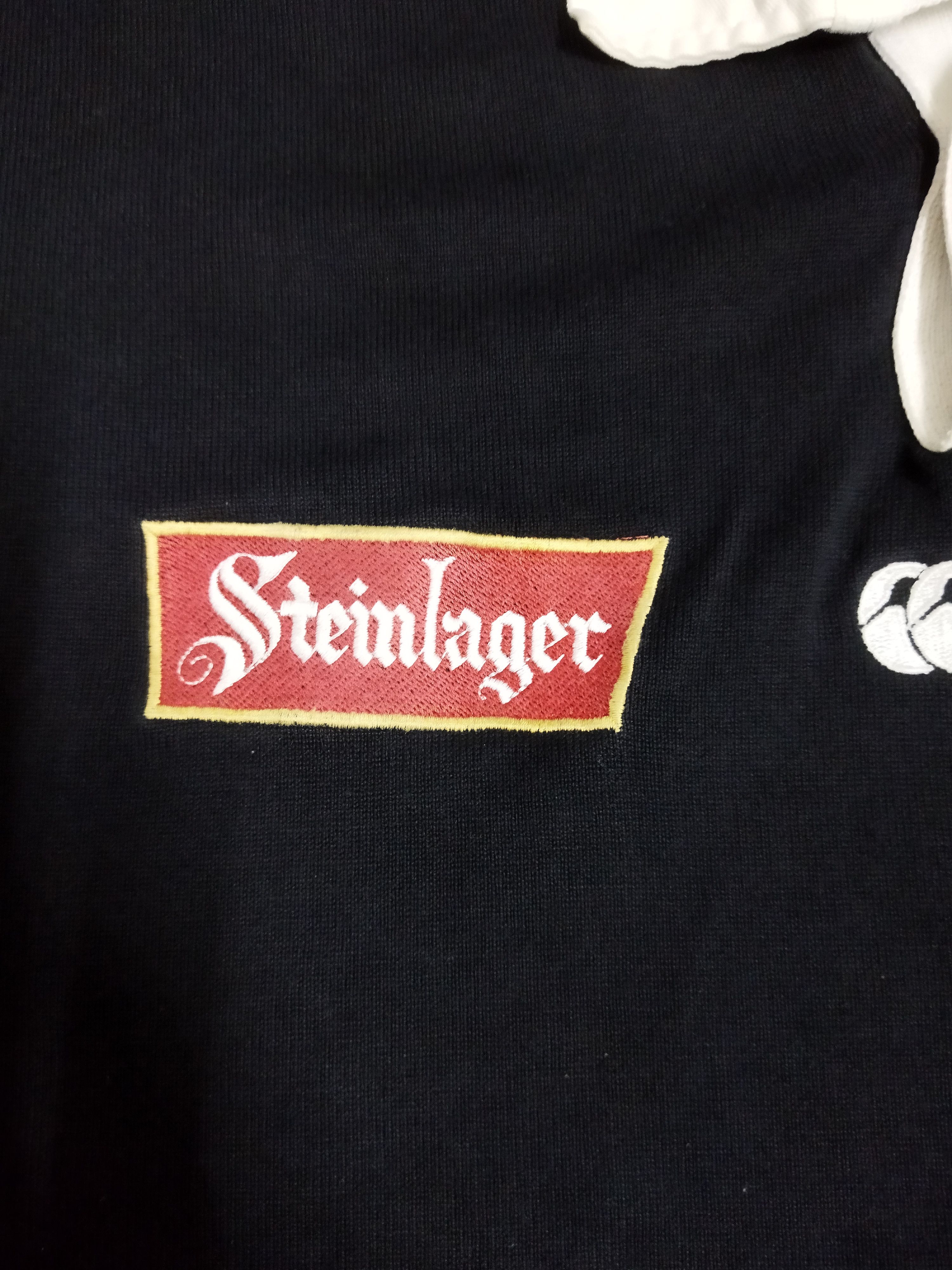 Canterbury of New Zealand Vintage 1994 Canterbury All Blacks Steinlager Jersey Size US L / EU 52-54 / 3 - 3 Thumbnail