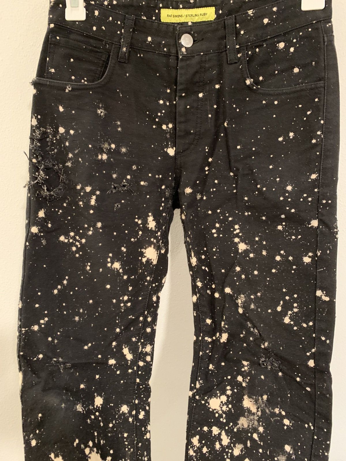 Raf Simons Sterling Ruby SR Studio x RAF SIMONS AW14 Splatter Jeans Size US 28 / EU 44 - 3 Thumbnail