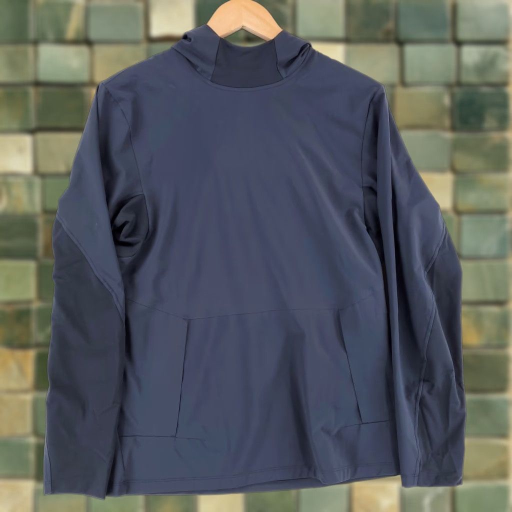 Lululemon Lululemon Chill Motion Pullover Windbreaker Shirt Gray Long Sleeve Mens S Size US S / EU 44-46 / 1 - 1 Thumbnail