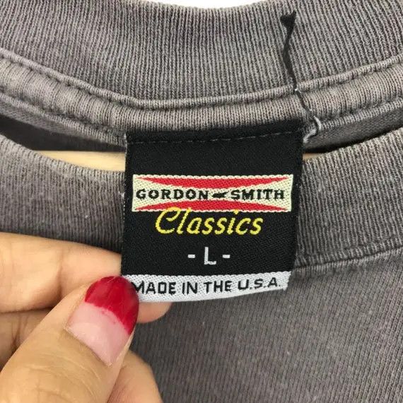 Vintage Vtg 90’ GORDON SMITH Surf Made In USA Tee Shirt Surfing Size US M / EU 48-50 / 2 - 4 Thumbnail
