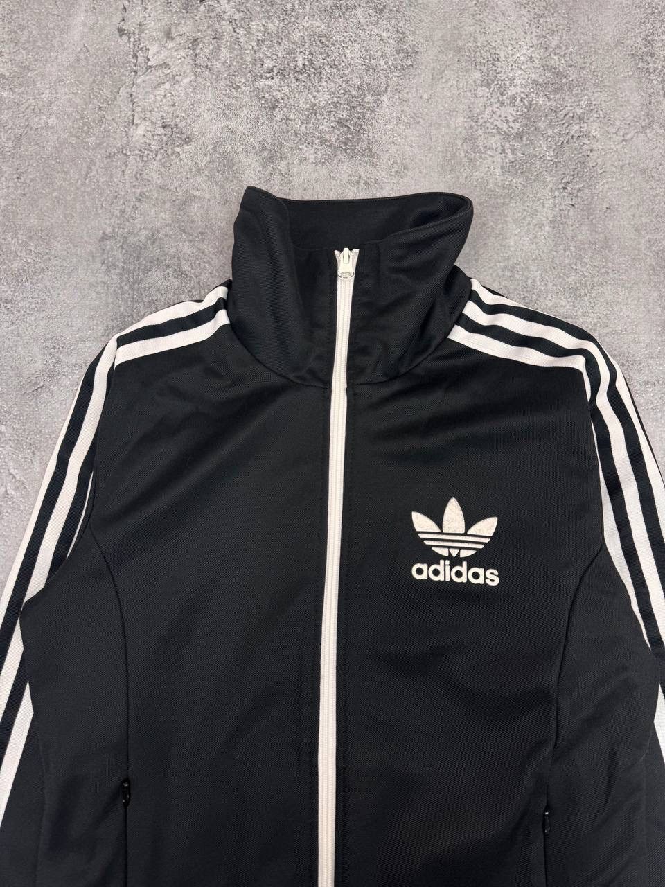 Adidas Adidas Women's Track Jacket Zip Stripes Black Size S Size S / US 4 / IT 40 - 3 Thumbnail