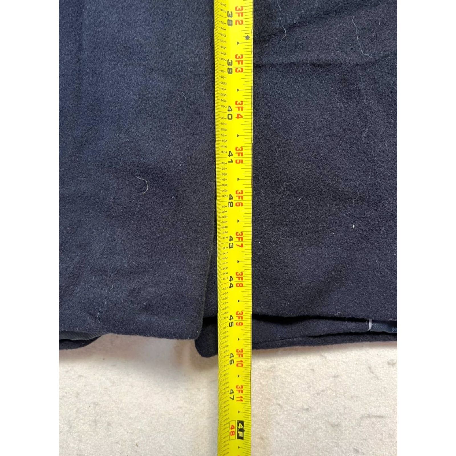 Vintage VINTAGE Prague Coat Black Long Overcoat 46R Wool Cashmere Blend Button Lined Pockets Men’s Formal Executive Holiday/Business Size US S / EU 44-46 / 1 - 5 Thumbnail