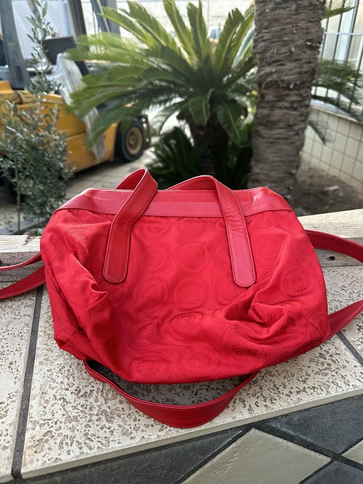 Versace Gianni Versace Red Bag Vintage 1990s Size ONE SIZE - 7 Thumbnail