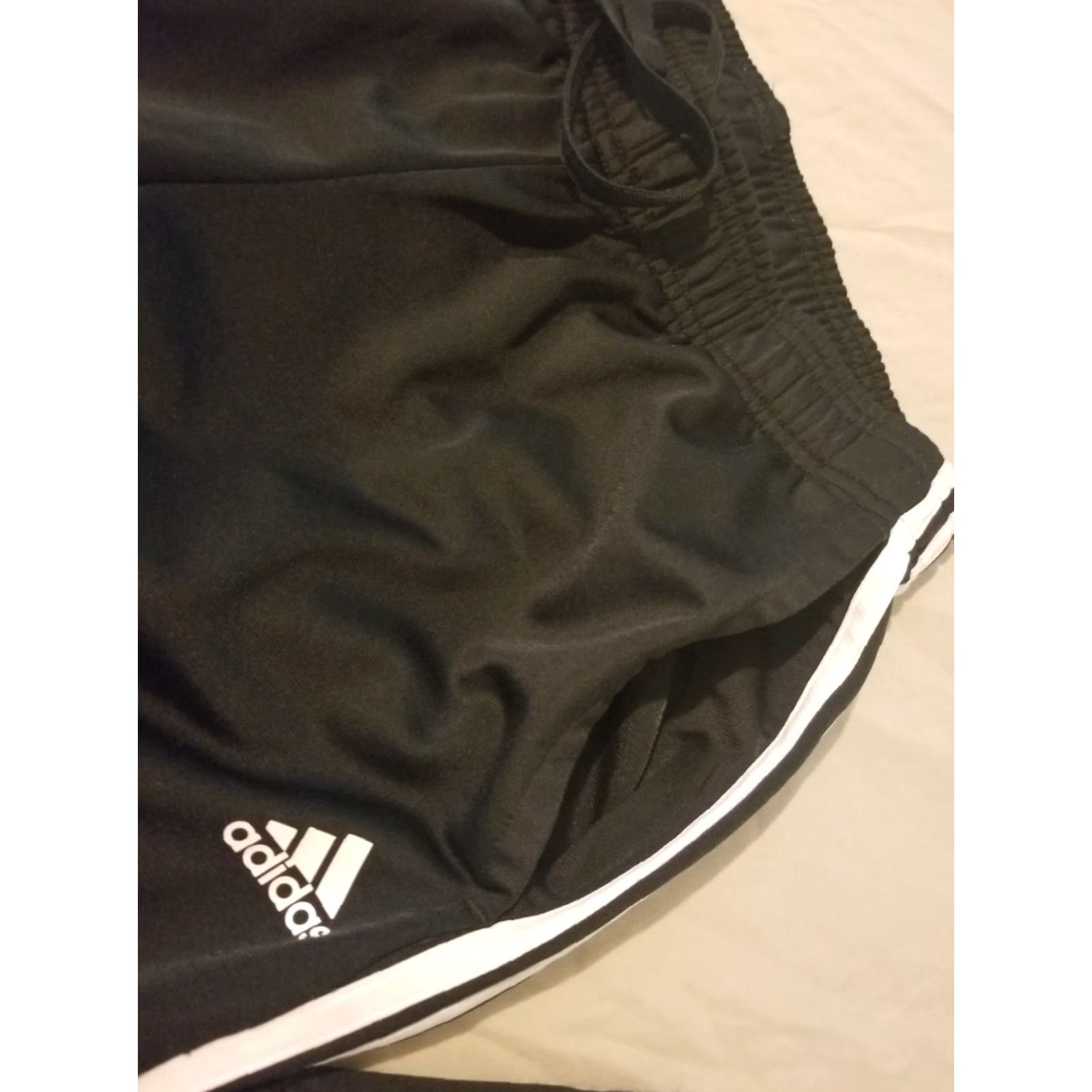 Adidas adidas Pants Mens S Small Black Athletic Gym Workout Jogger Size US 29 - 4 Thumbnail