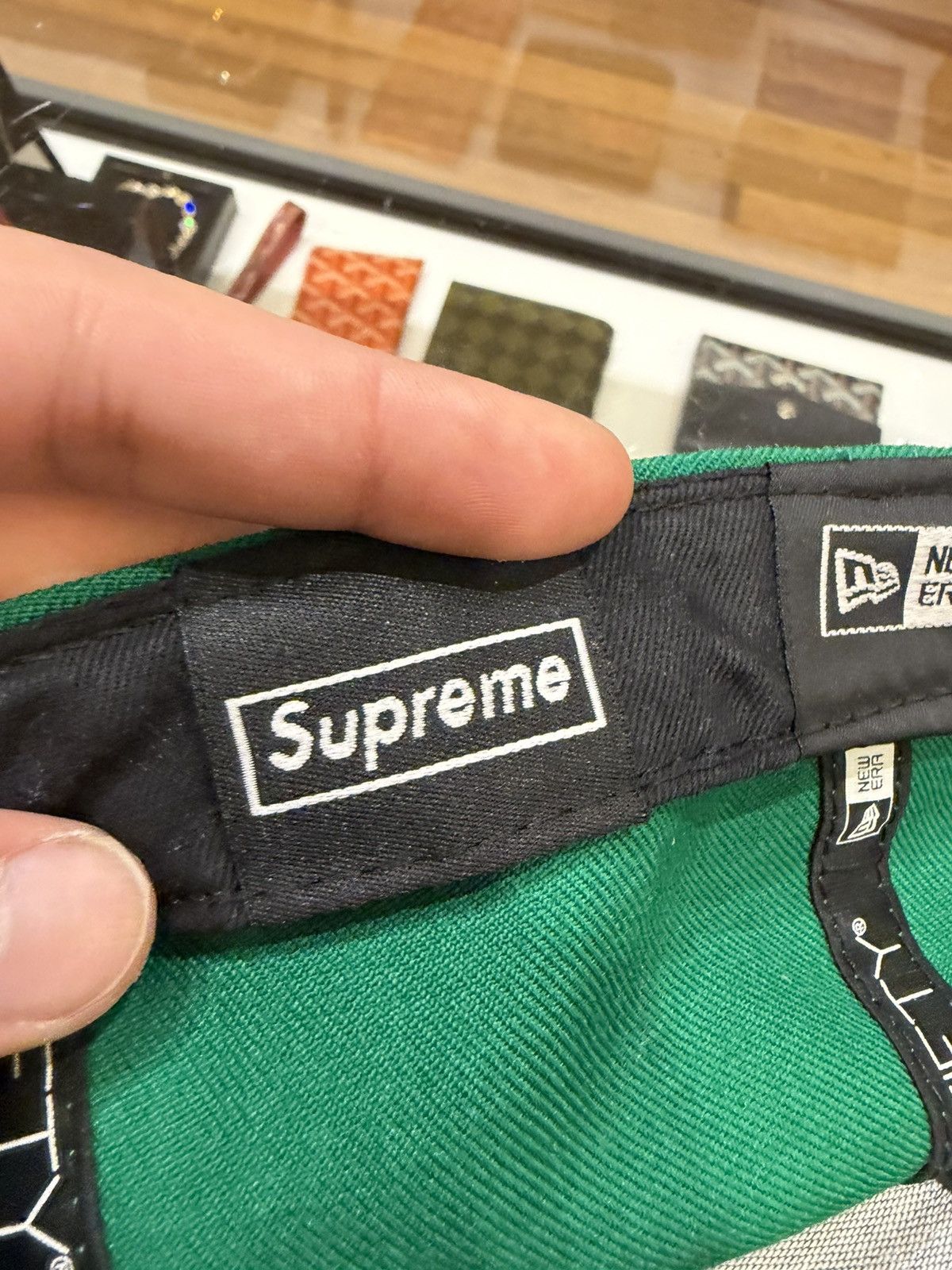 New Era × Supreme New Era x Supreme FW17 Heart Fitted Cap Size ONE SIZE - 4 Thumbnail