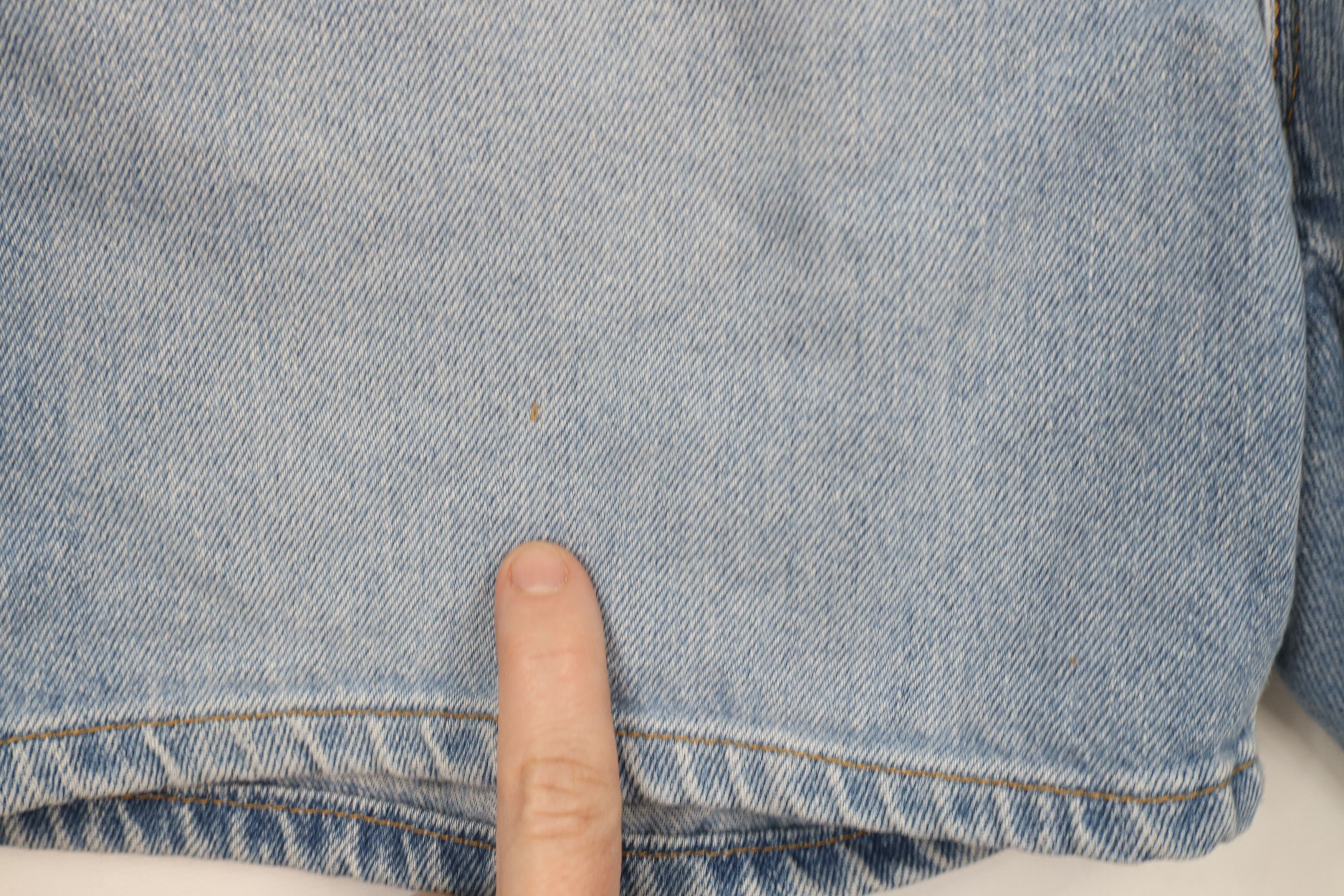 Levi's × Vintage Vintage Y2K 2002 Levis M Distressed Denim Shorts Jorts Blue Size 30" / US 8 / IT 44 - 5 Thumbnail