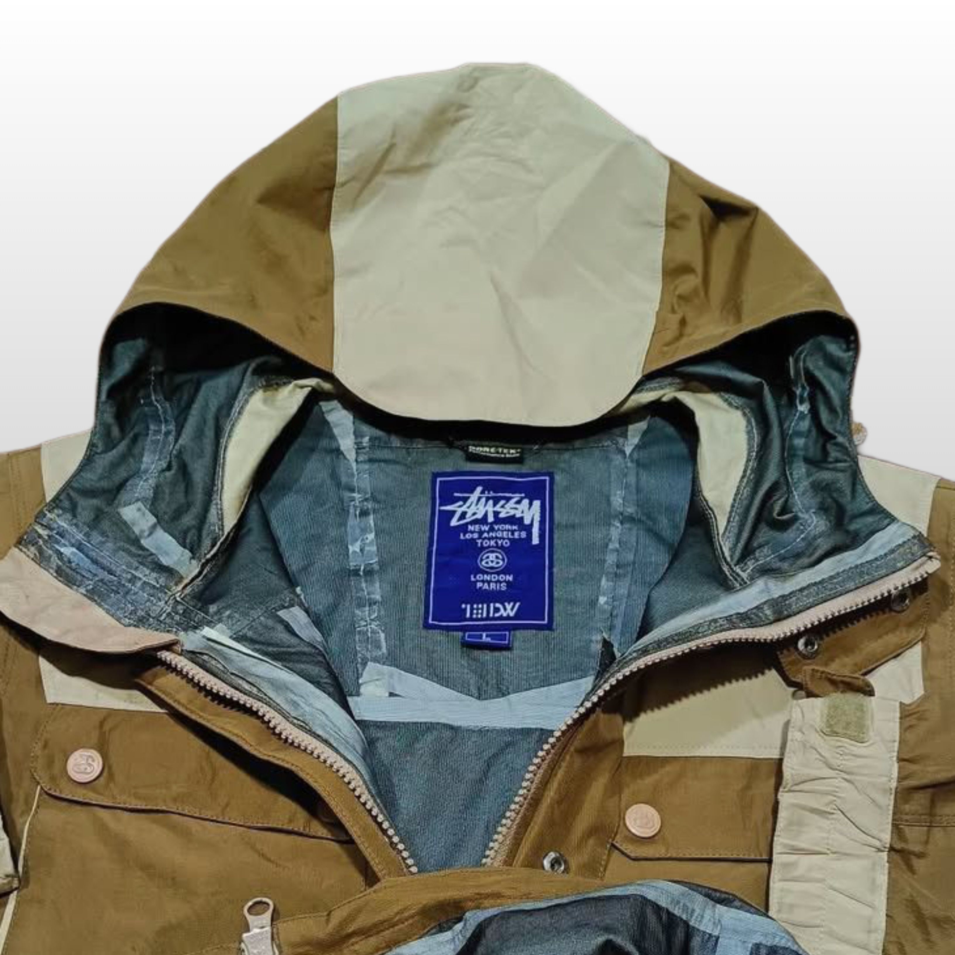 激レア♡ STUSSY 13DW GORE-TEX Field Jacket Stussy X 13DW Gore - Tex Tactics Field Jacket