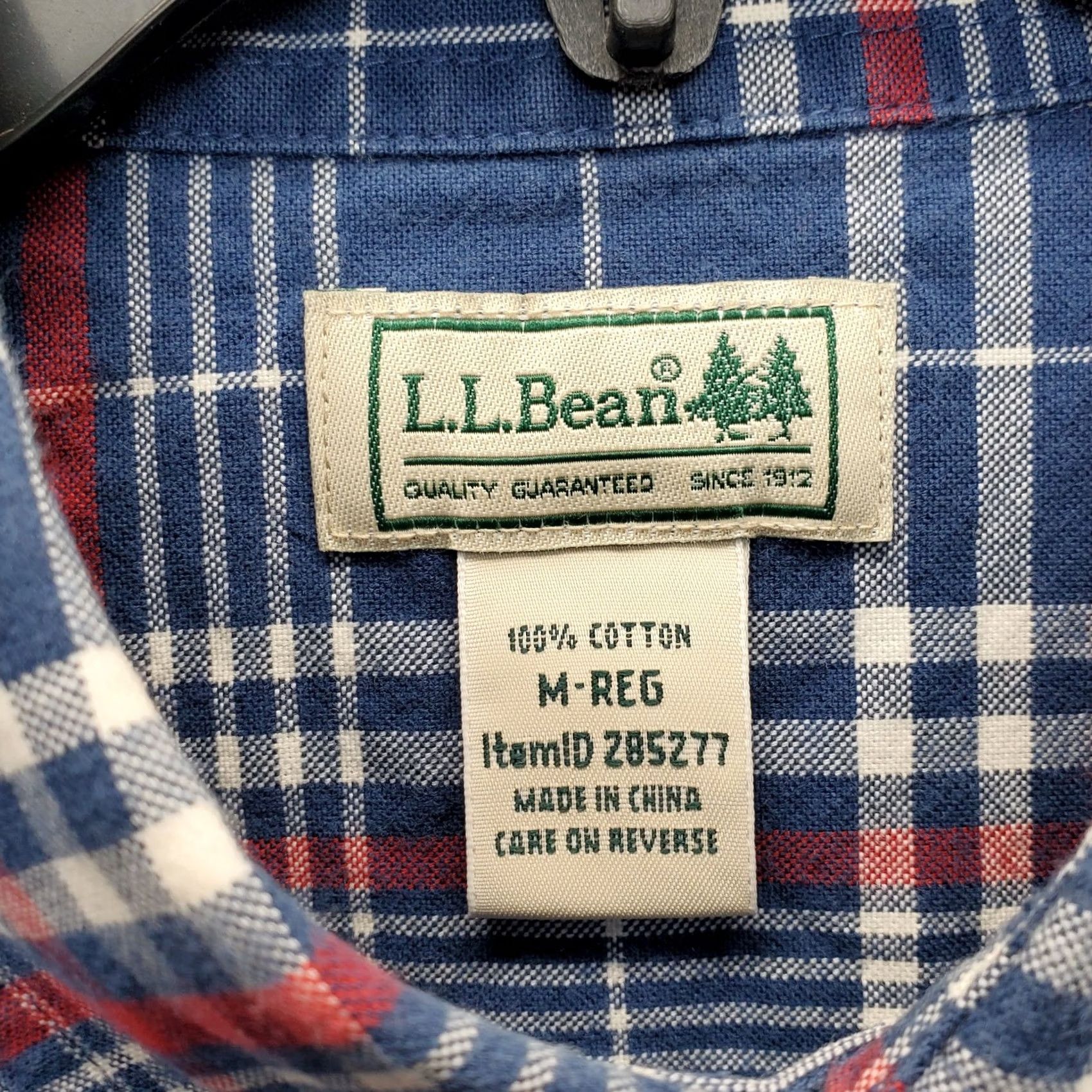 Vintage L.L. Bean Shirt Mens M Multi Plaid Button-Up Chest Pocket Traditional Fit Buttons Casual Vintage: No Size US M / EU 48-50 / 2 - 5 Thumbnail