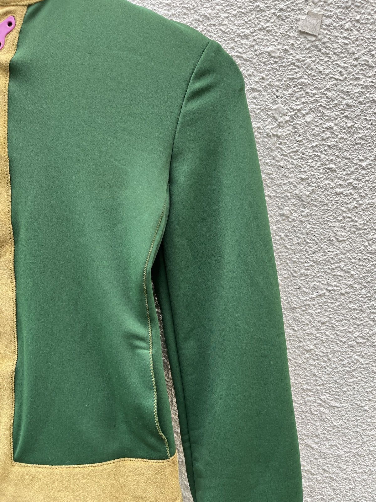 Miu Miu FW99 Miu Miu Suede Panelled Jacket Size XS / US 0-2 / IT 36-38 - 5 Thumbnail