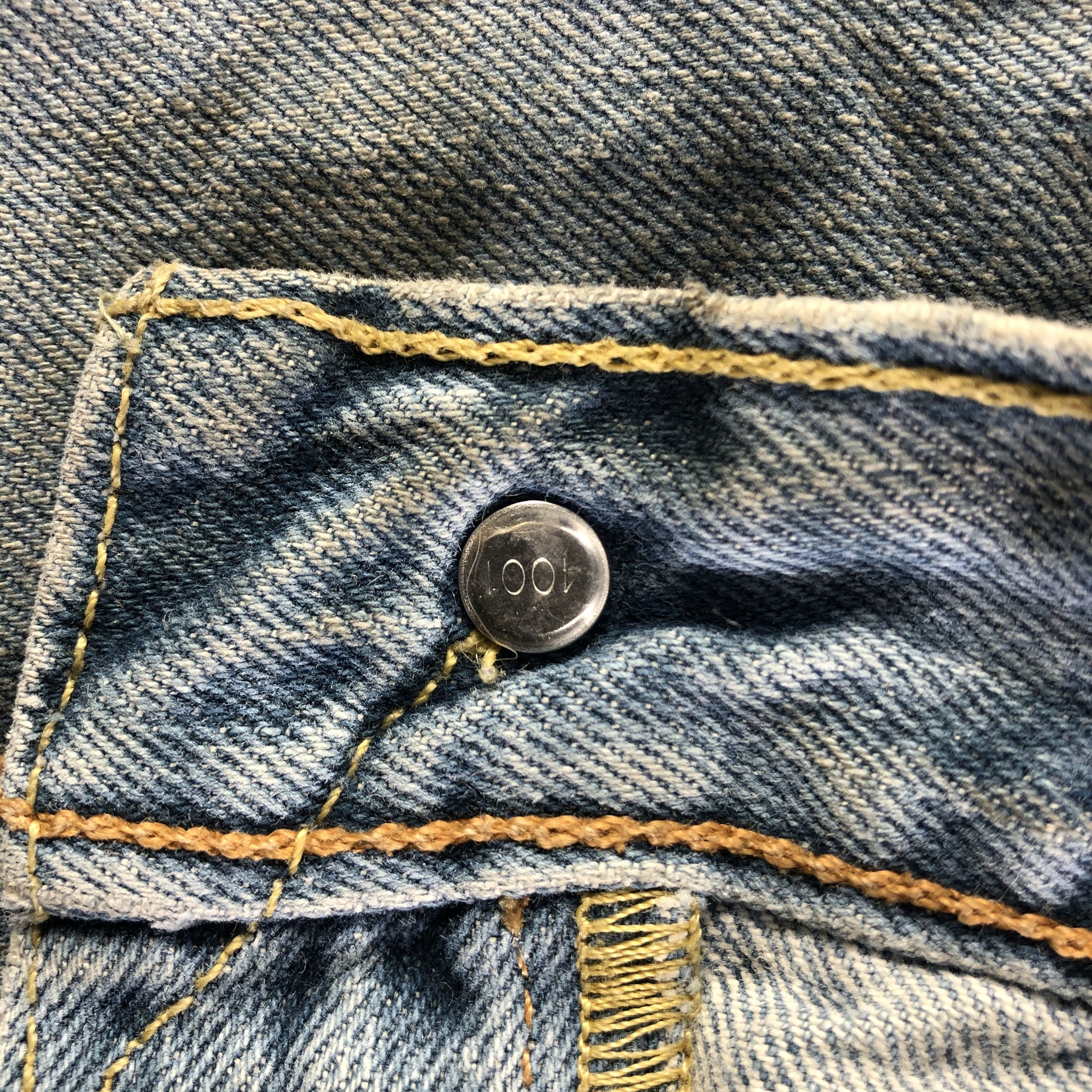 Levi's Vintage Levis 501 Jeans-J4369 Size US 35 - 8 Thumbnail