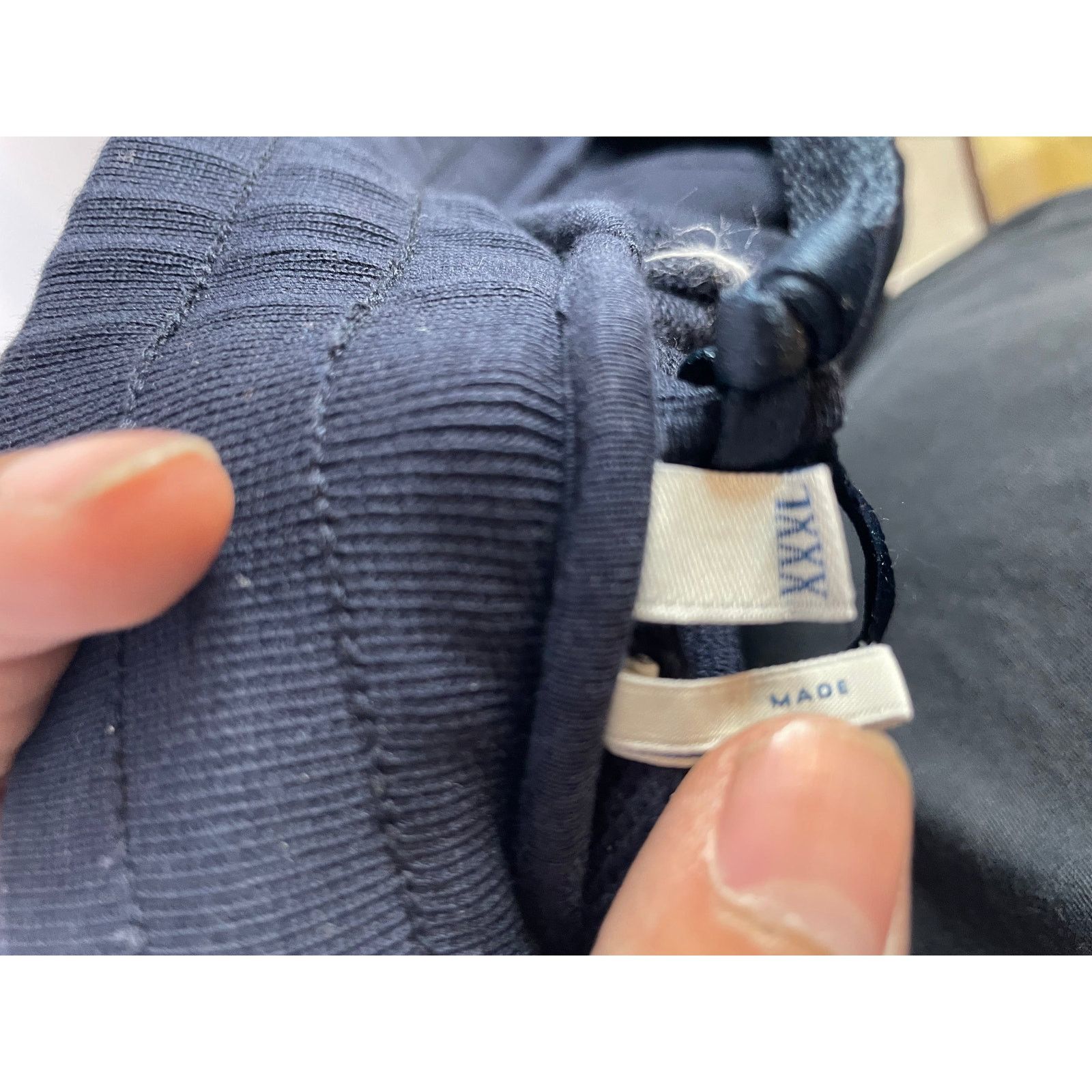 Moncler Moncler Navy Sweats Used 3XL Size US 38 / EU 54 - 3 Thumbnail