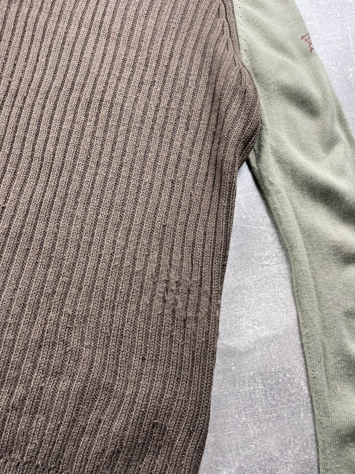 Diesel Diesel “Special Equipment 880-90 90s Ribbed Wool Zip Sweater Size US L / EU 52-54 / 3 - 6 Thumbnail