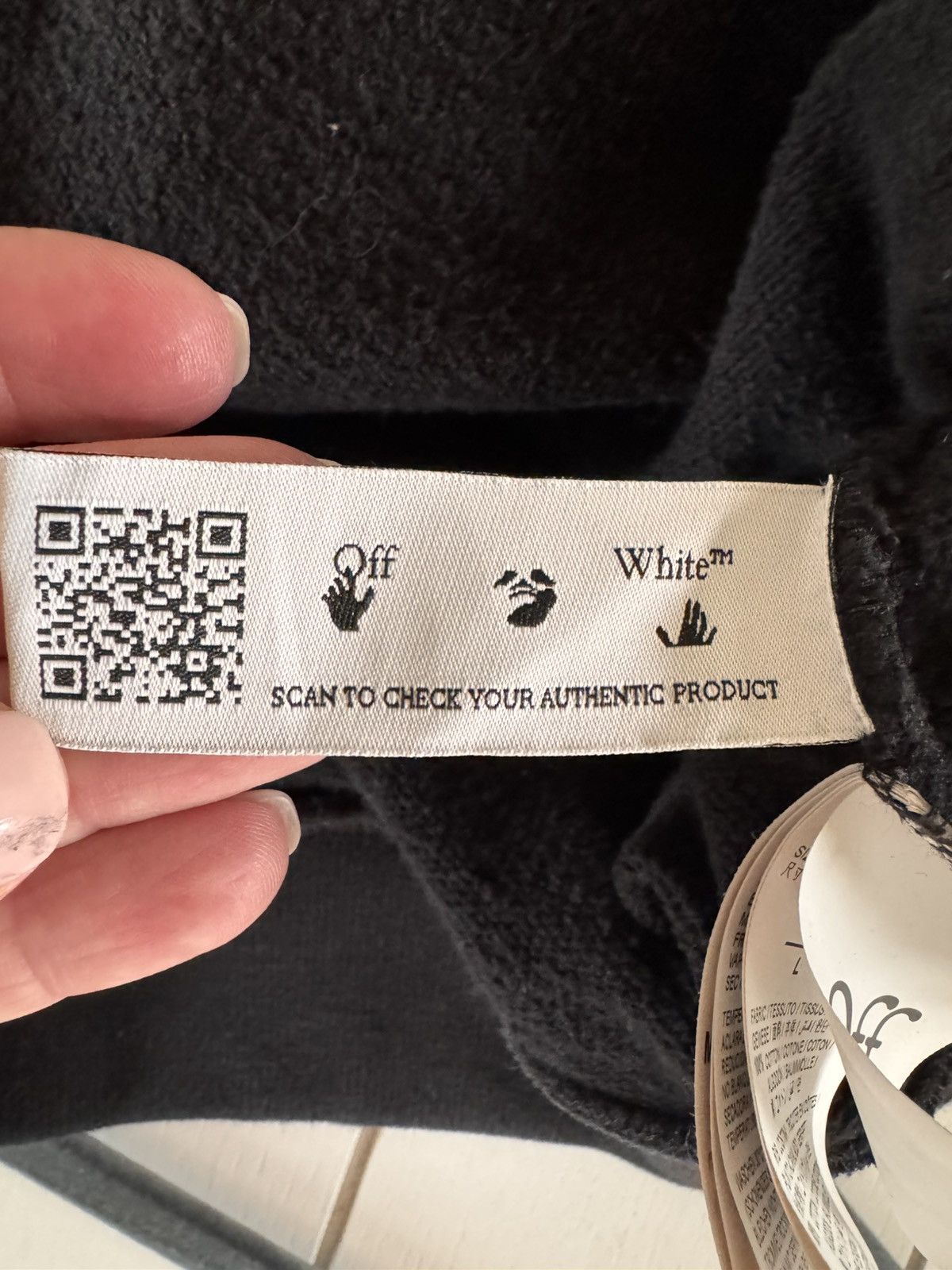Off-White OFF-WHITE Degrade Thund Skate Arrows Oversized Hoodie Size US L / EU 52-54 / 3 - 10 Thumbnail