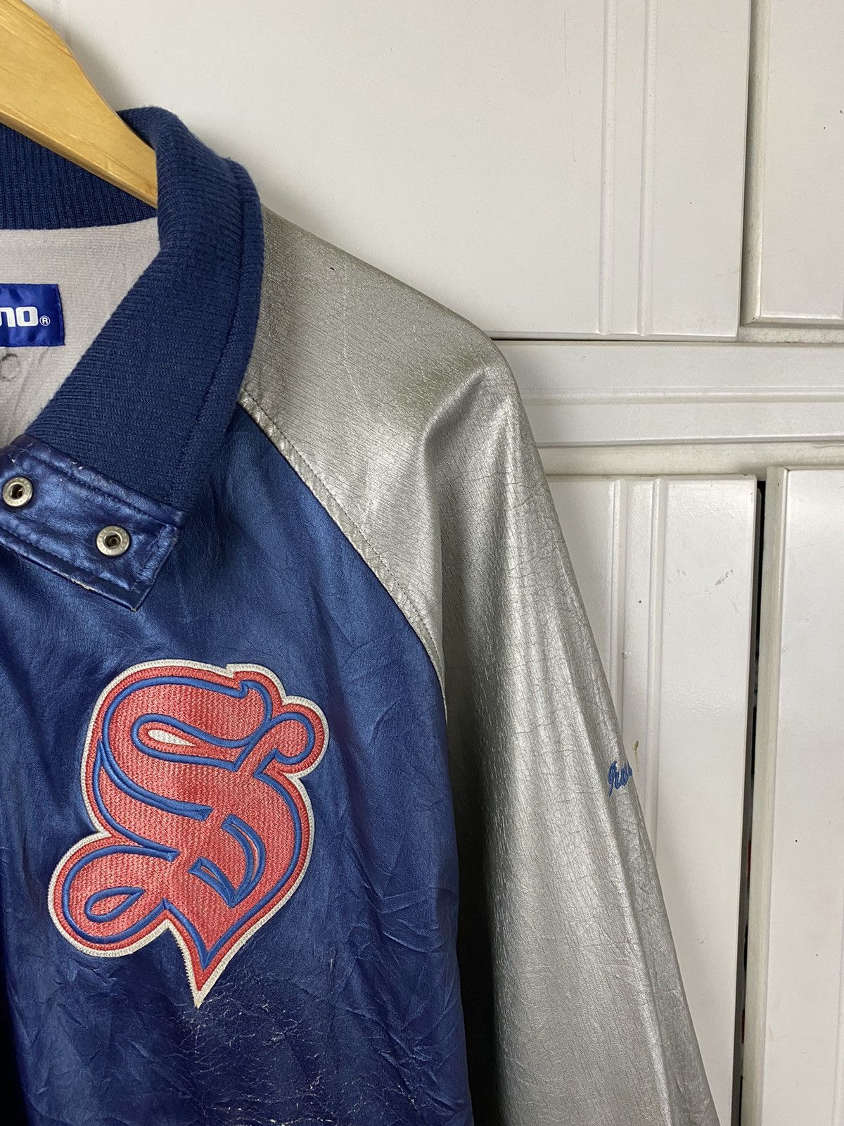 Mizuno × Vintage Vintage Mizuno Bomber Jacket Size US L / EU 52-54 / 3 - 4 Thumbnail