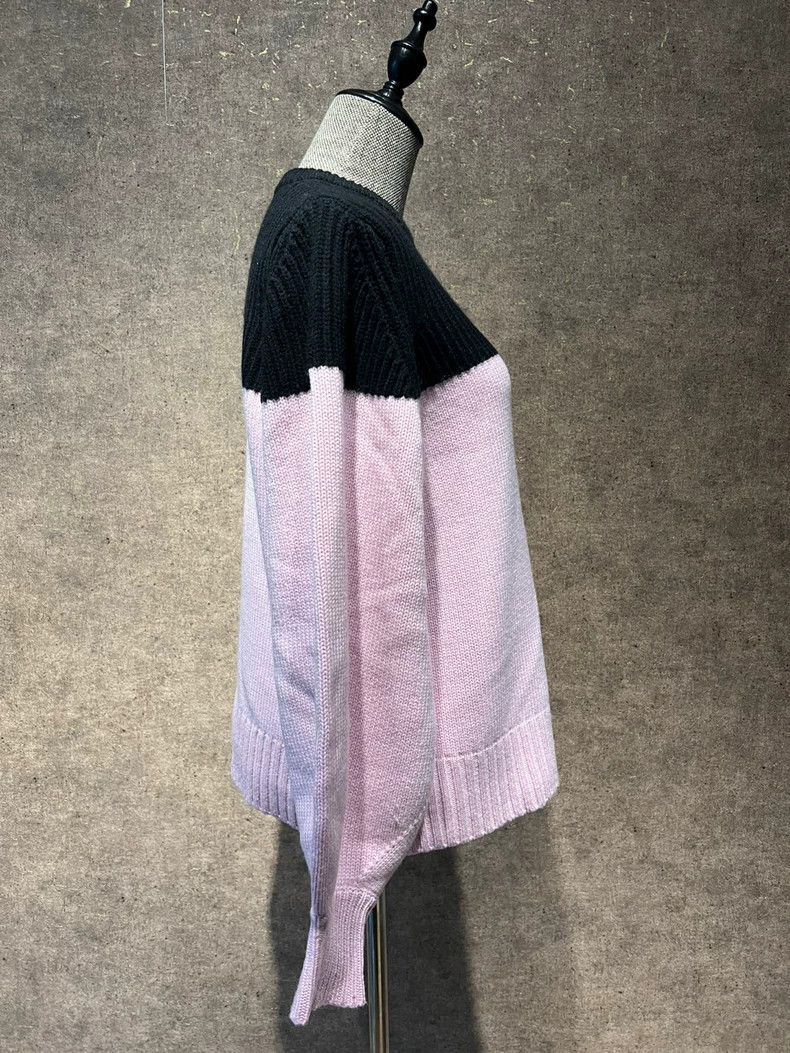 Alexander McQueen Alexander Mcqueen Color-blocked cashmere sweater Size M / US 6-8 / IT 42-44 - 3 Thumbnail