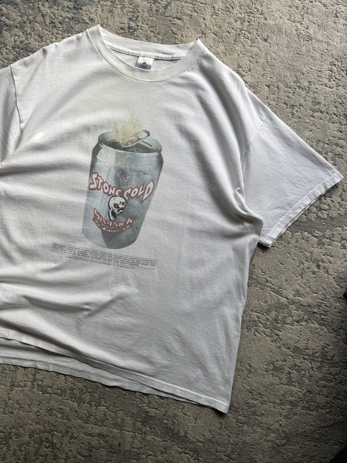 WWF Vintage WWF Stone Cold Steve Austin T Shirt Size XL 2000 Size US XL / EU 56 / 4 - 2 Thumbnail