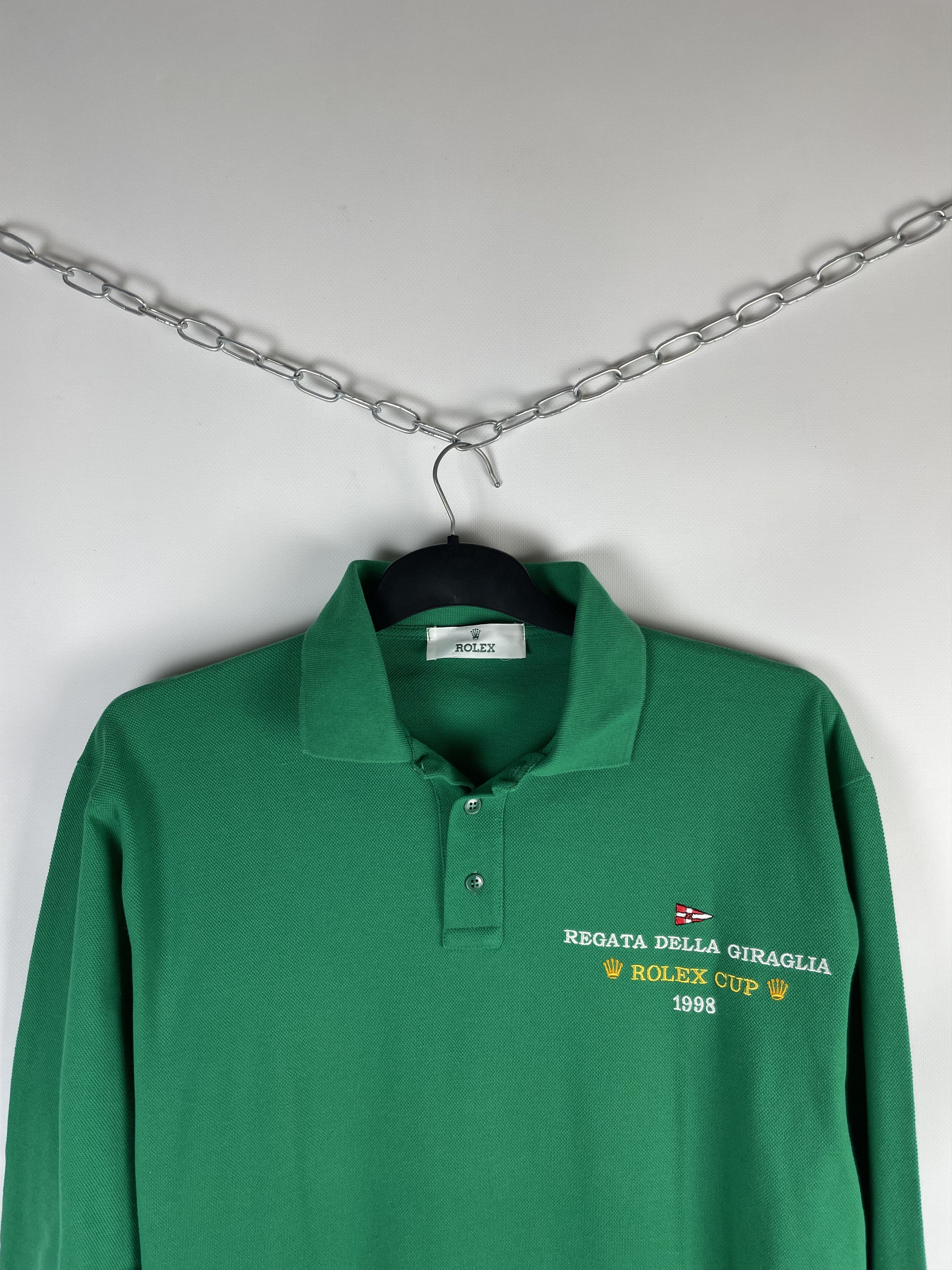 Rolex Vintage Rolex Logo long sleeve Size US L / EU 52-54 / 3 - 3 Thumbnail