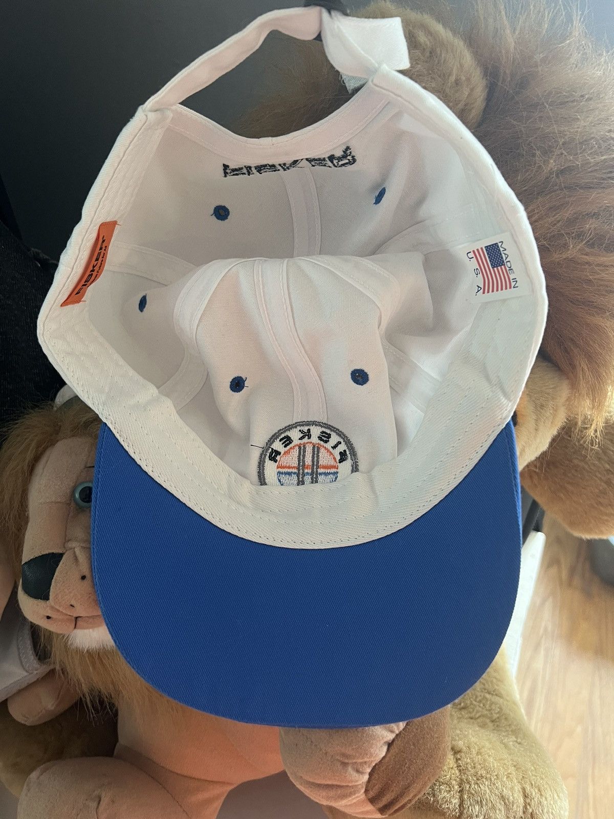 Vintage Vintage Fisker Made in America Embroidered Brim Racing hat Size ONE SIZE - 8 Thumbnail