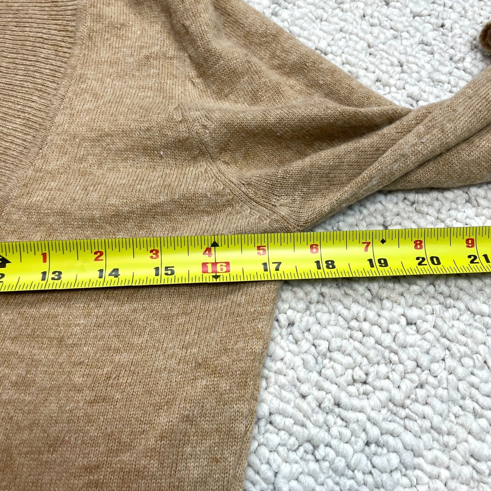 Bcbgmaxazria VINTAGE BCBGMAXAZRIA Pullover Sweater Womens Small Brown Knit Long Sleeve Solid Ladies Size S / US 4 / IT 40 - 6 Thumbnail
