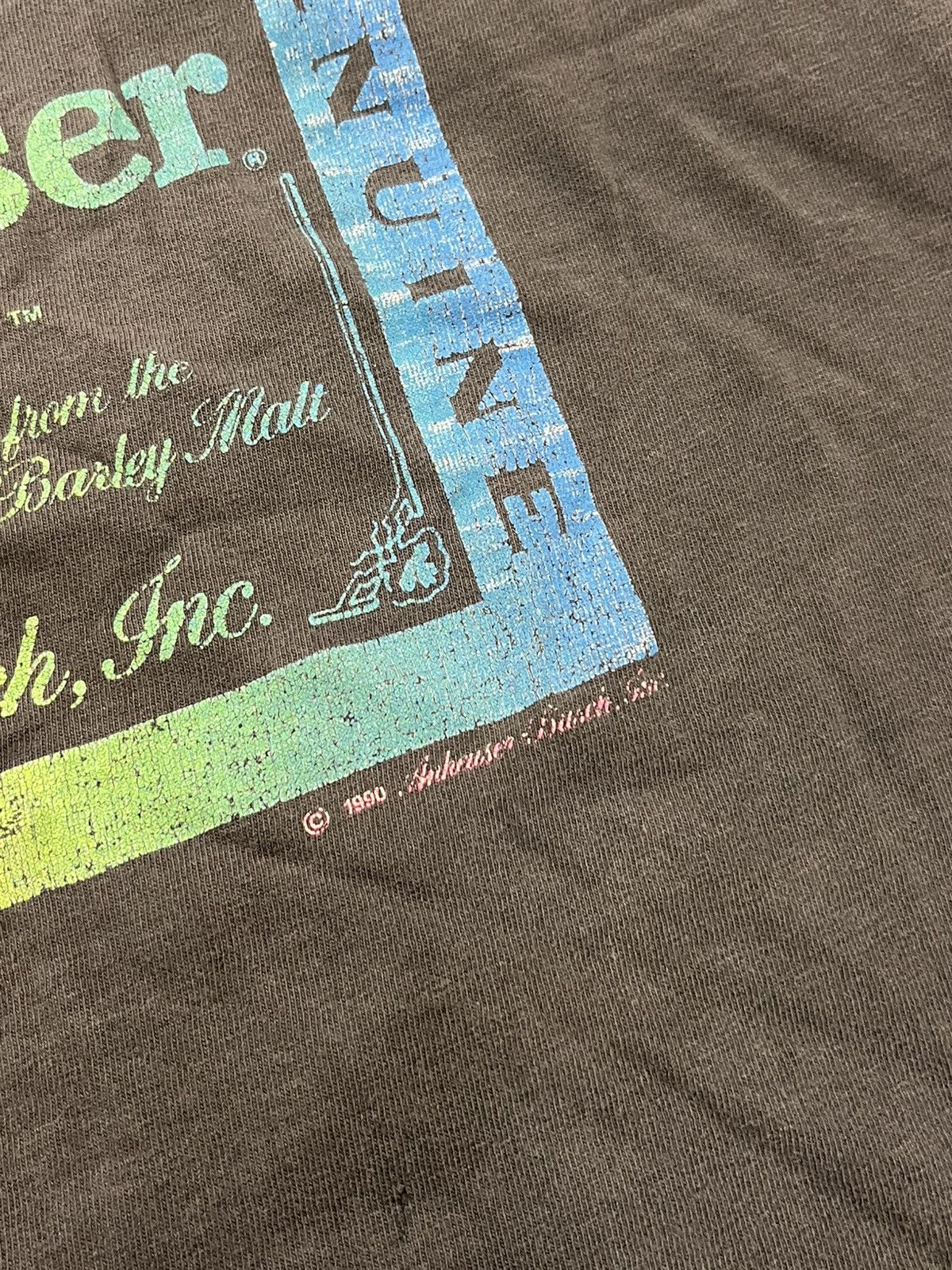 Budweiser × Vintage Vintage Budweiser sun faded 90s tee shirt rare hype alcohol Size US L / EU 52-54 / 3 - 7 Thumbnail