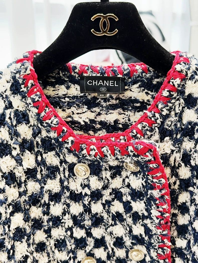Chanel Chanel 21C early spring show blue and white thousand-bird Size S / US 4 / IT 40 - 5 Thumbnail