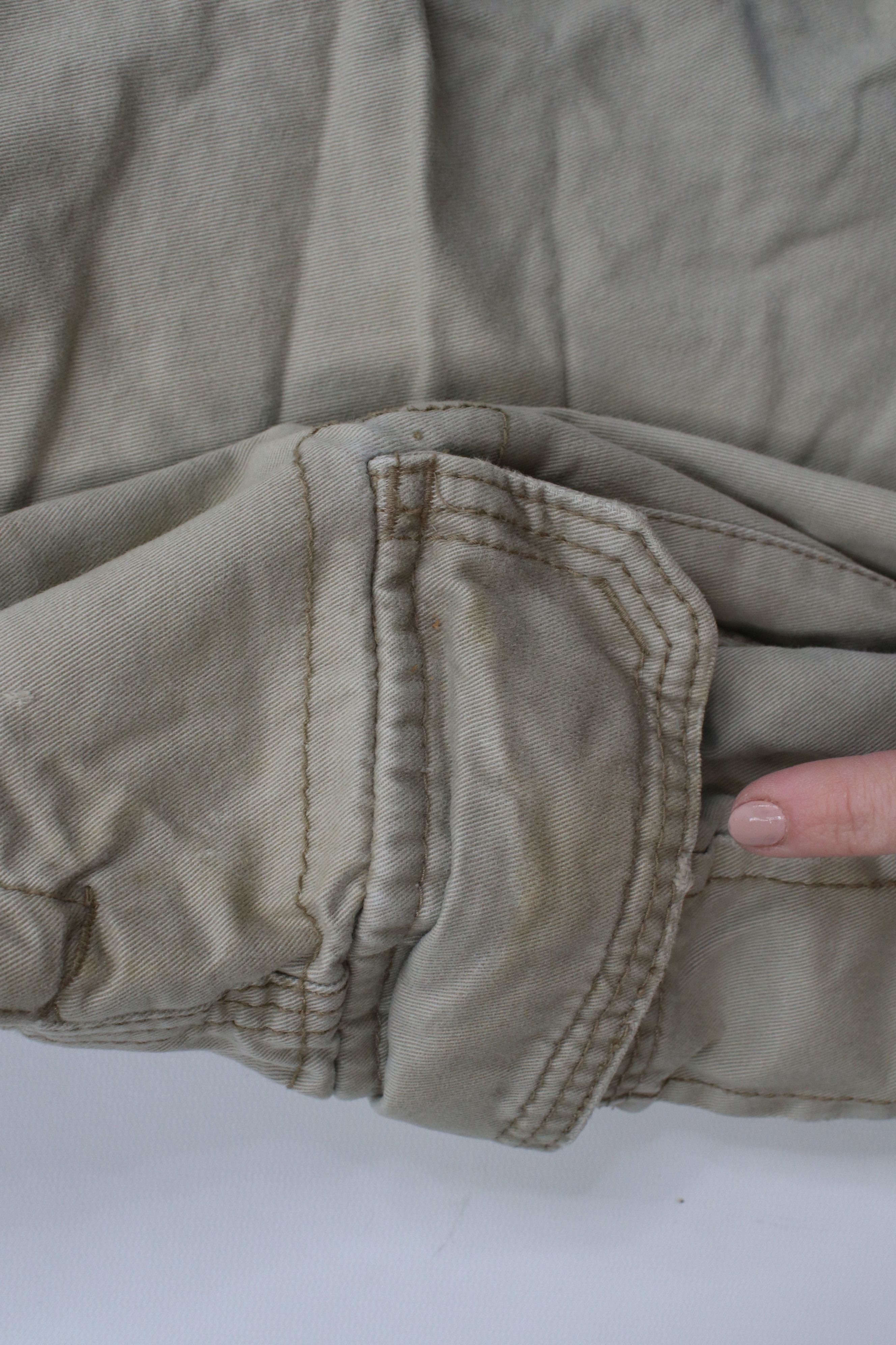 Aeropostale × Vintage Vintage Y2K Aeropostale Heavyweight Cargo Shorts Cotton Size US 36 / EU 52 - 9 Thumbnail