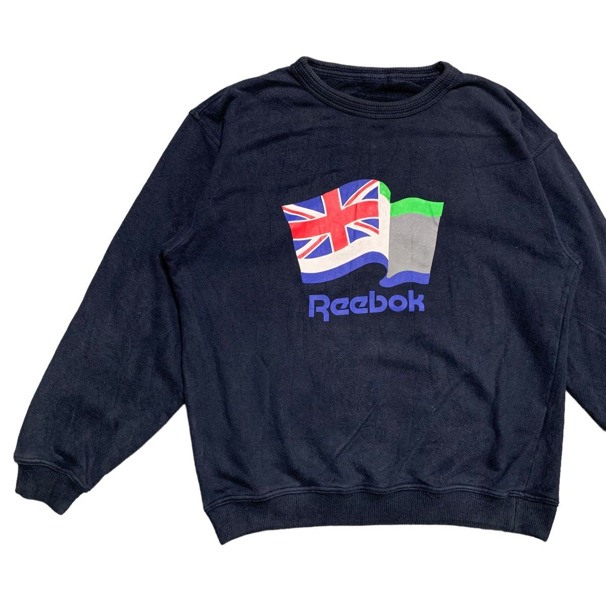 Reebok Reebok Great Britain Flag Sweatshirt Size US S / EU 44-46 / 1 - 2 Thumbnail