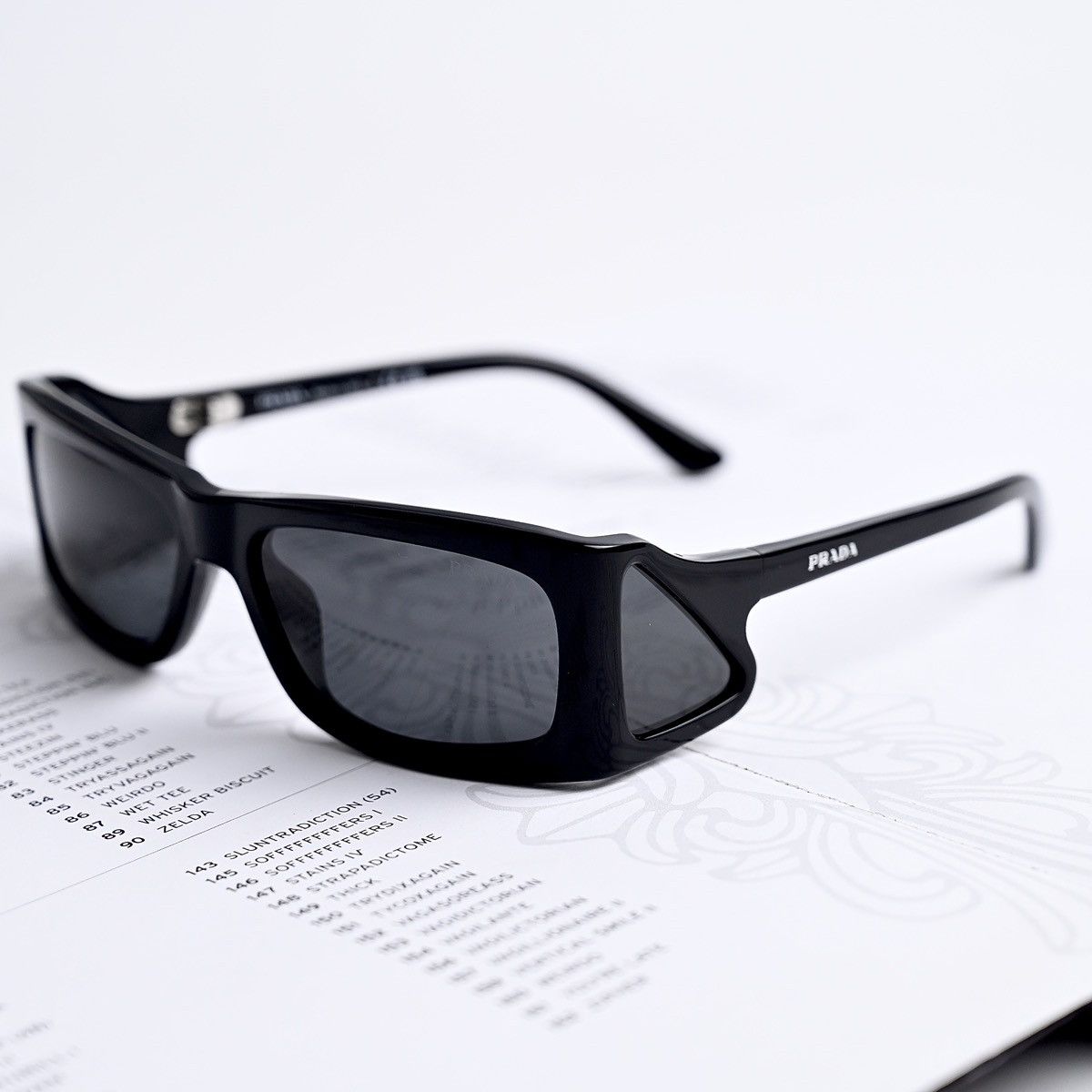 Prada PRADA 0PR B03S 1AB5S0 SUNGLASSES Size ONE SIZE - 2 Thumbnail