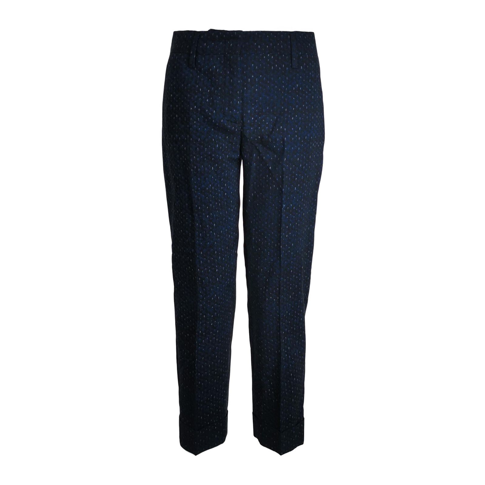 Prada Prada Color-Block Wool Blend Pants in Size 36 0089 Size 22" - 1 Thumbnail