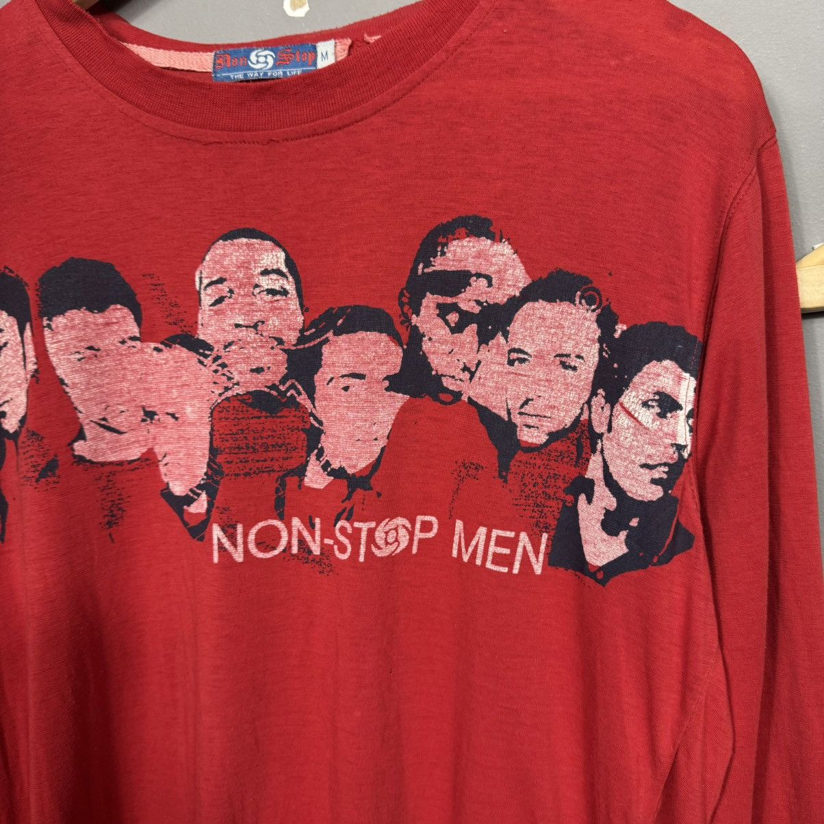 Rap Tees Vintage 90s Non-Stop Men Long Sleeve Graphic T-Shirt Size US M / EU 48-50 / 2 - 6 Thumbnail