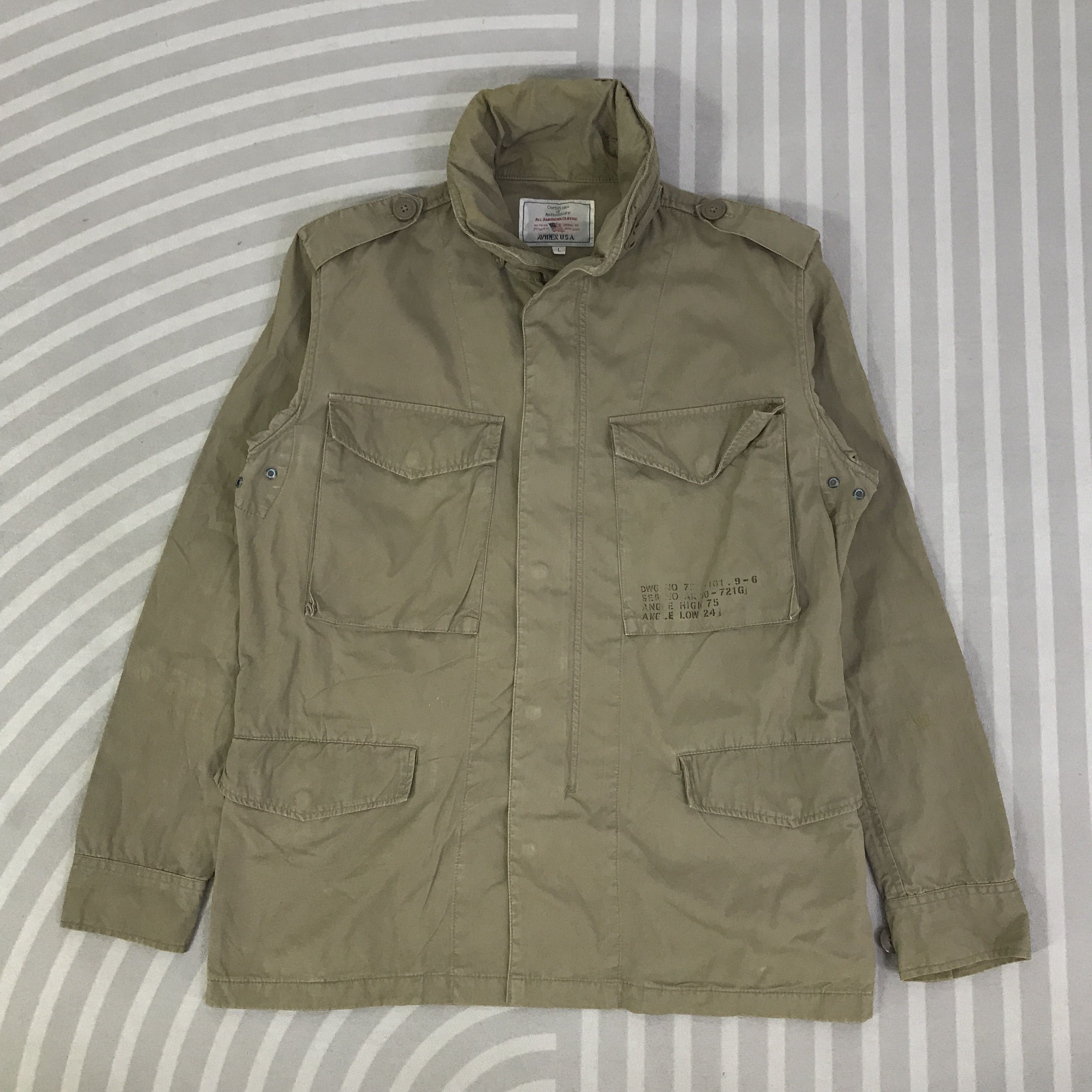 Avirex Vintage Avirex Army Design m65 Jacket K124B3 Size US L / EU 52-54 / 3 - 1 Thumbnail