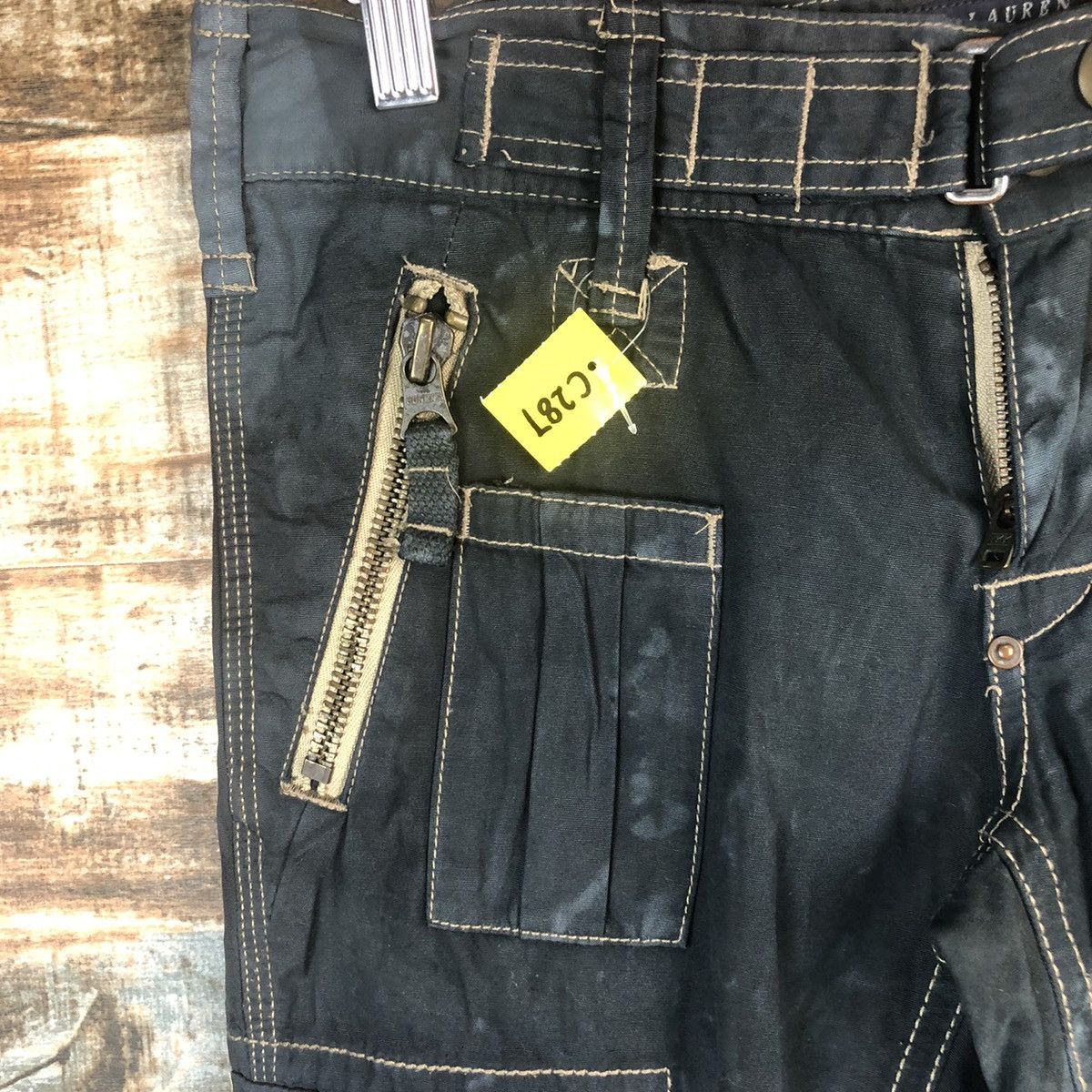 Ralph Lauren DLL Ralph Lauren faded Cargo Multipocket Pants #C287 Size US 27 - 7 Thumbnail