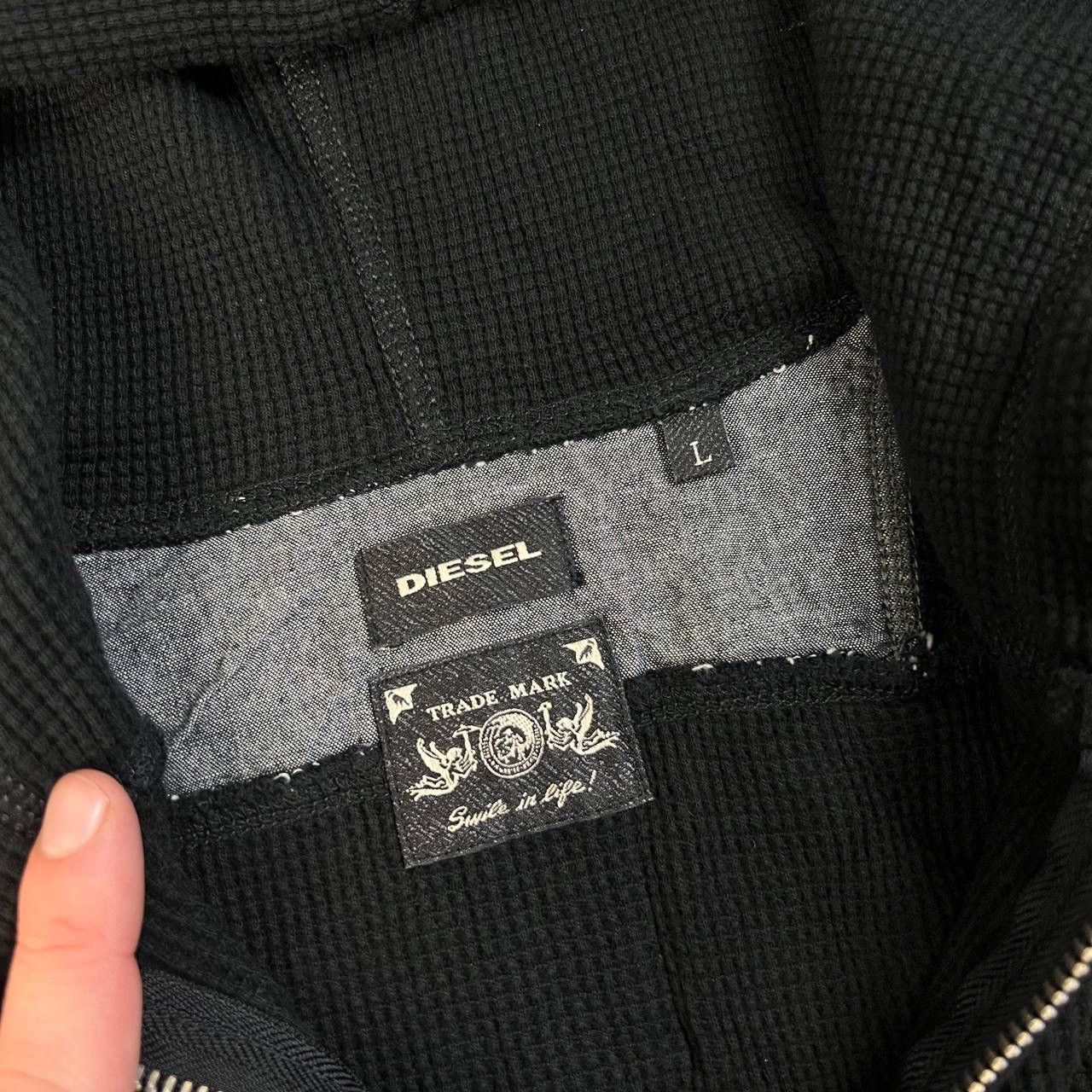 Diesel Diesel Luxury Mini Logo 1/4 Zip Up Hoodie Streetwear Style Size US L / EU 52-54 / 3 - 5 Thumbnail