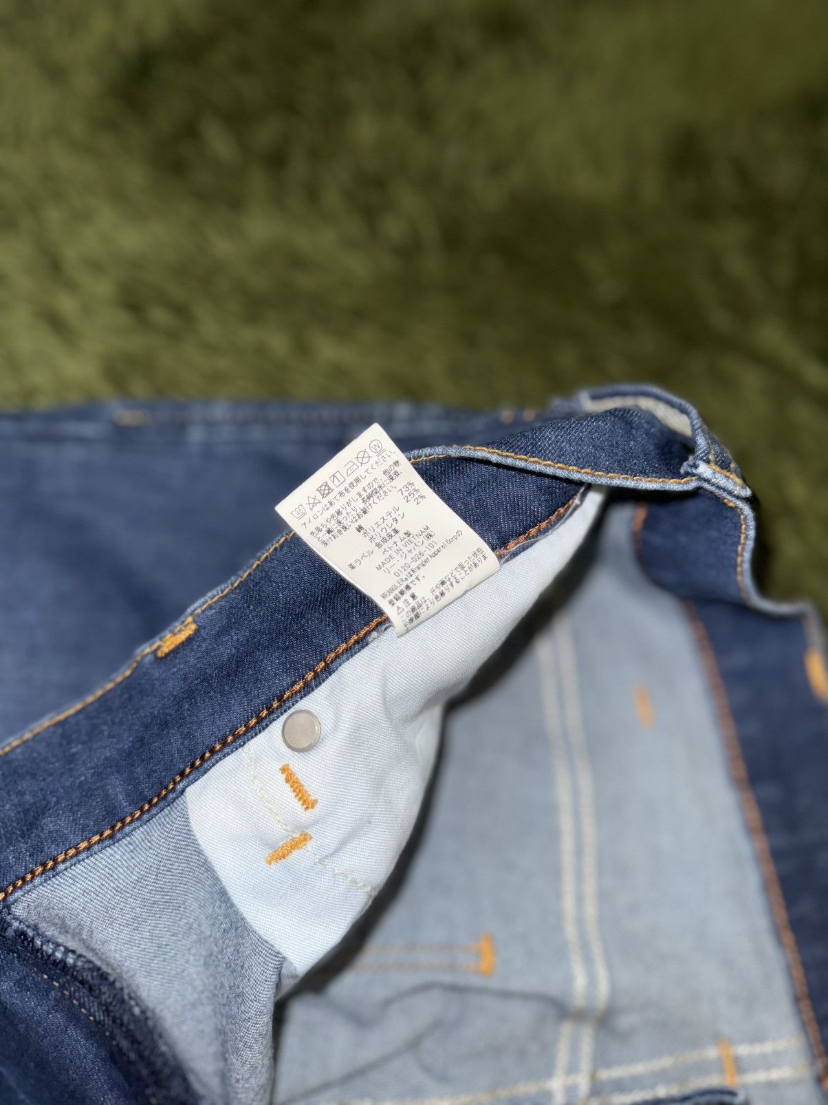 Wrangler [M] Wrangler Japan Cotton-Blend Pants Indigo Size US 30 / EU 46 - 5 Thumbnail
