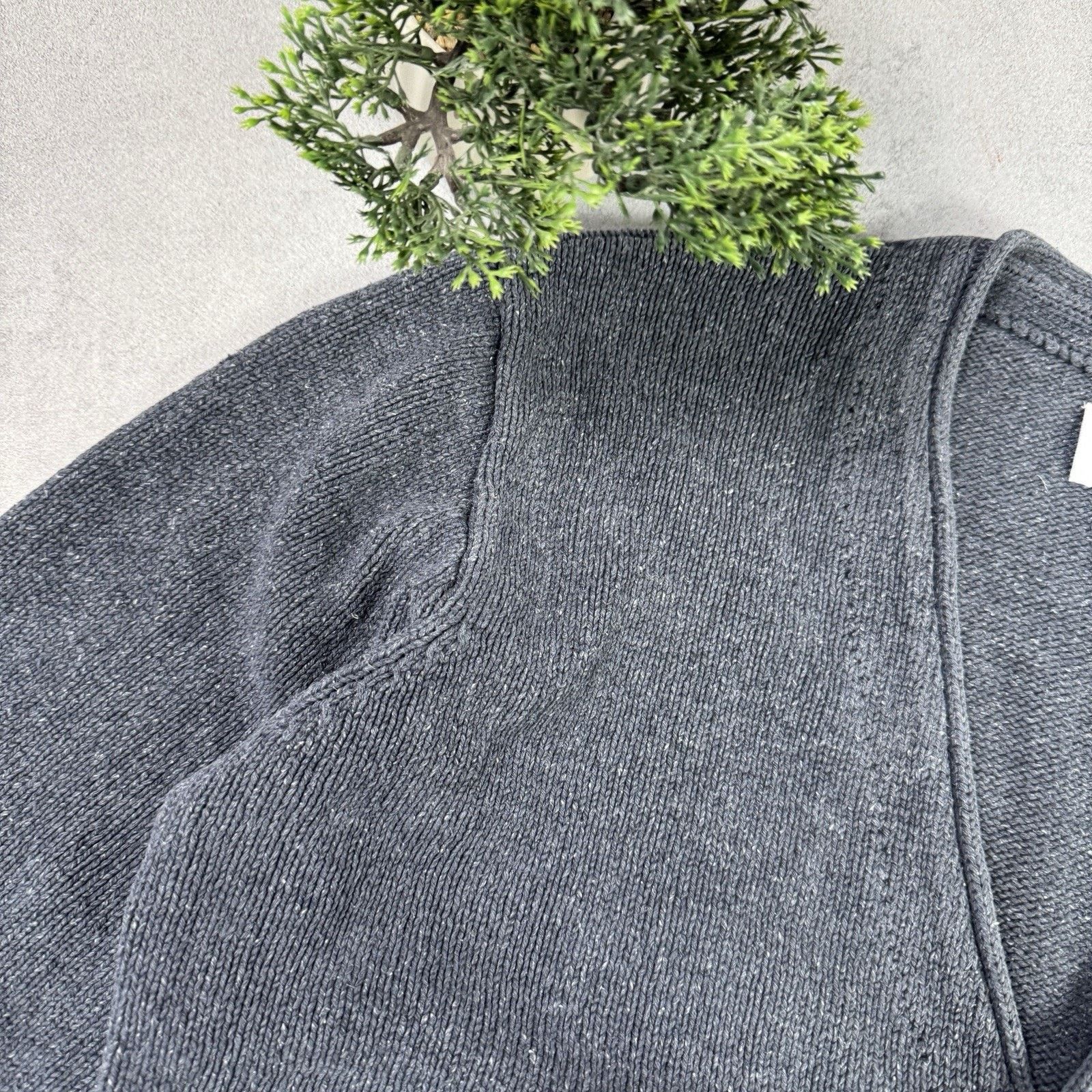 Our Legacy Our Legacy Men 100% Silk Grey Cardigan Size US M / EU 48-50 / 2 - 6 Thumbnail