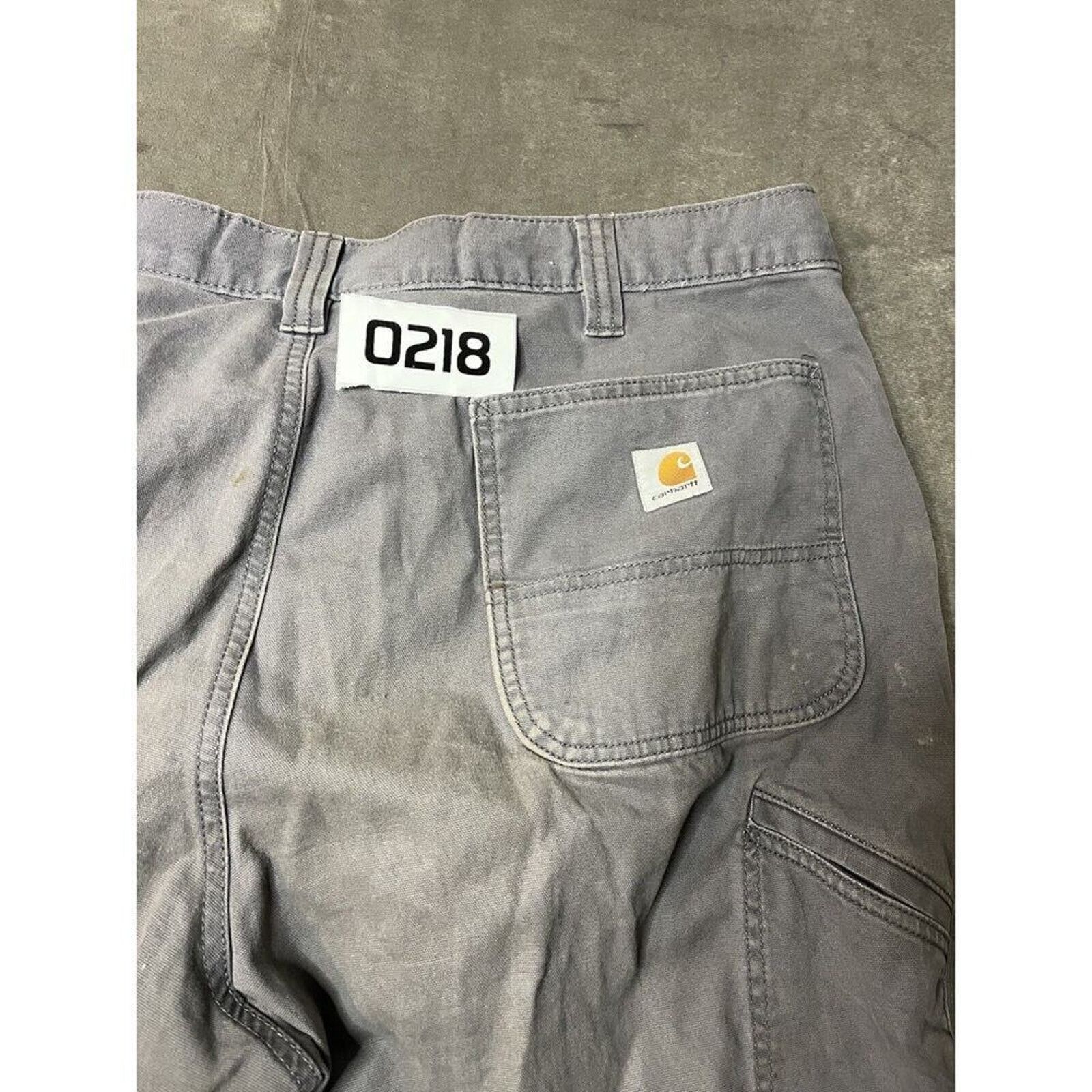 Carhartt Carhartt Force 40 x 30 Gray Relaxed Fit Cargo Pants Distress Size US 40 / EU 56 - 8 Thumbnail
