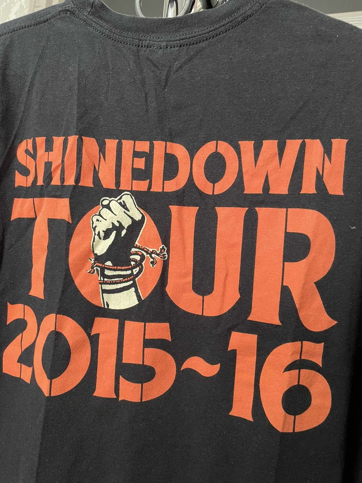 Band Tees × Vintage ShineDown Cut The Cord Tour T Shirt 2015/16 Tee Size US M / EU 48-50 / 2 - 7 Thumbnail
