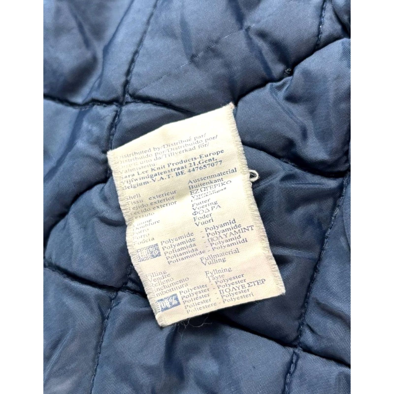 Champion Champion Jacket Mens 2XL Blue Puffer Quilt Quilted USA Vintage - 90s? Size US XXL / EU 58 / 5 - 5 Thumbnail