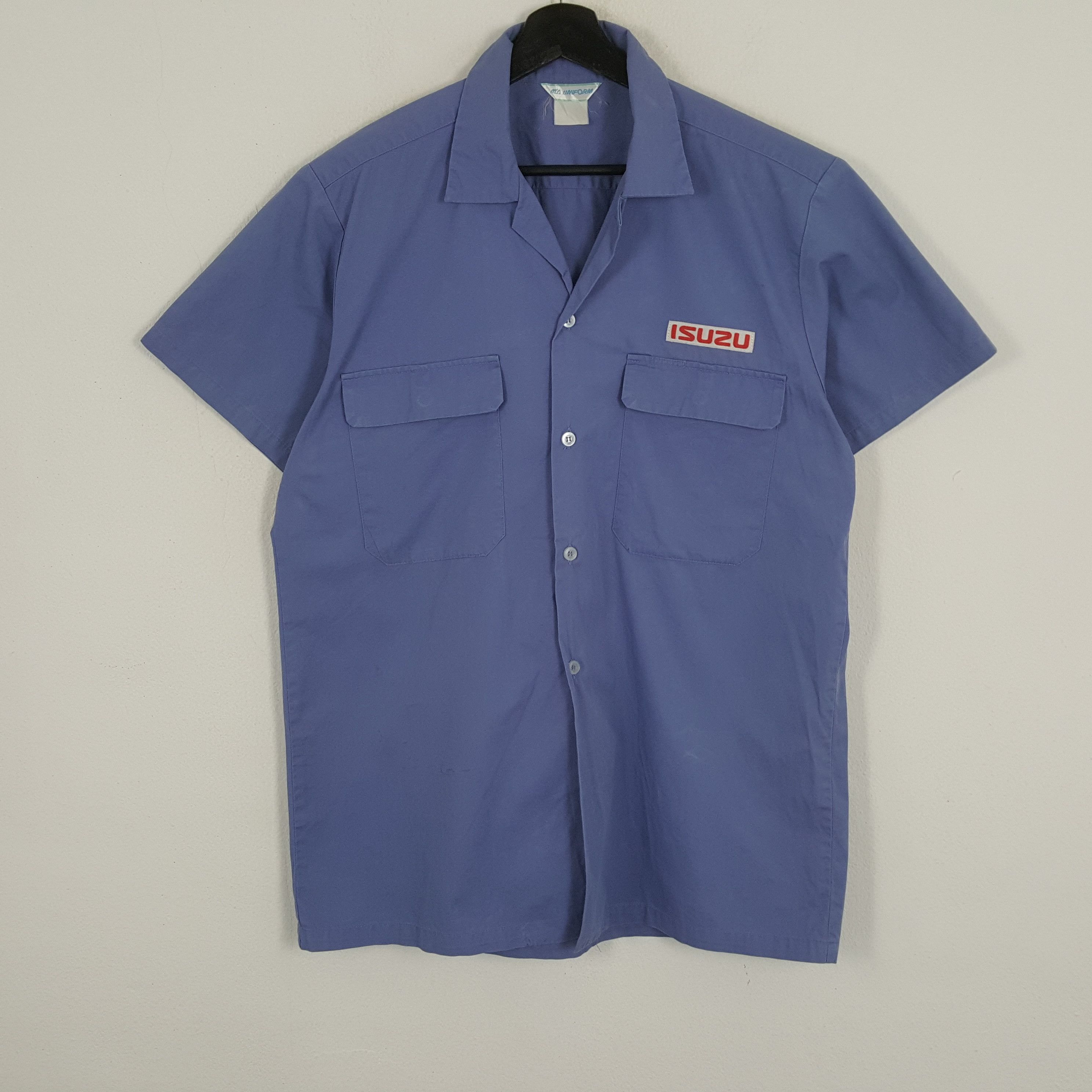 ISUZU Japanese Vehicles Brand Workwear Shirt