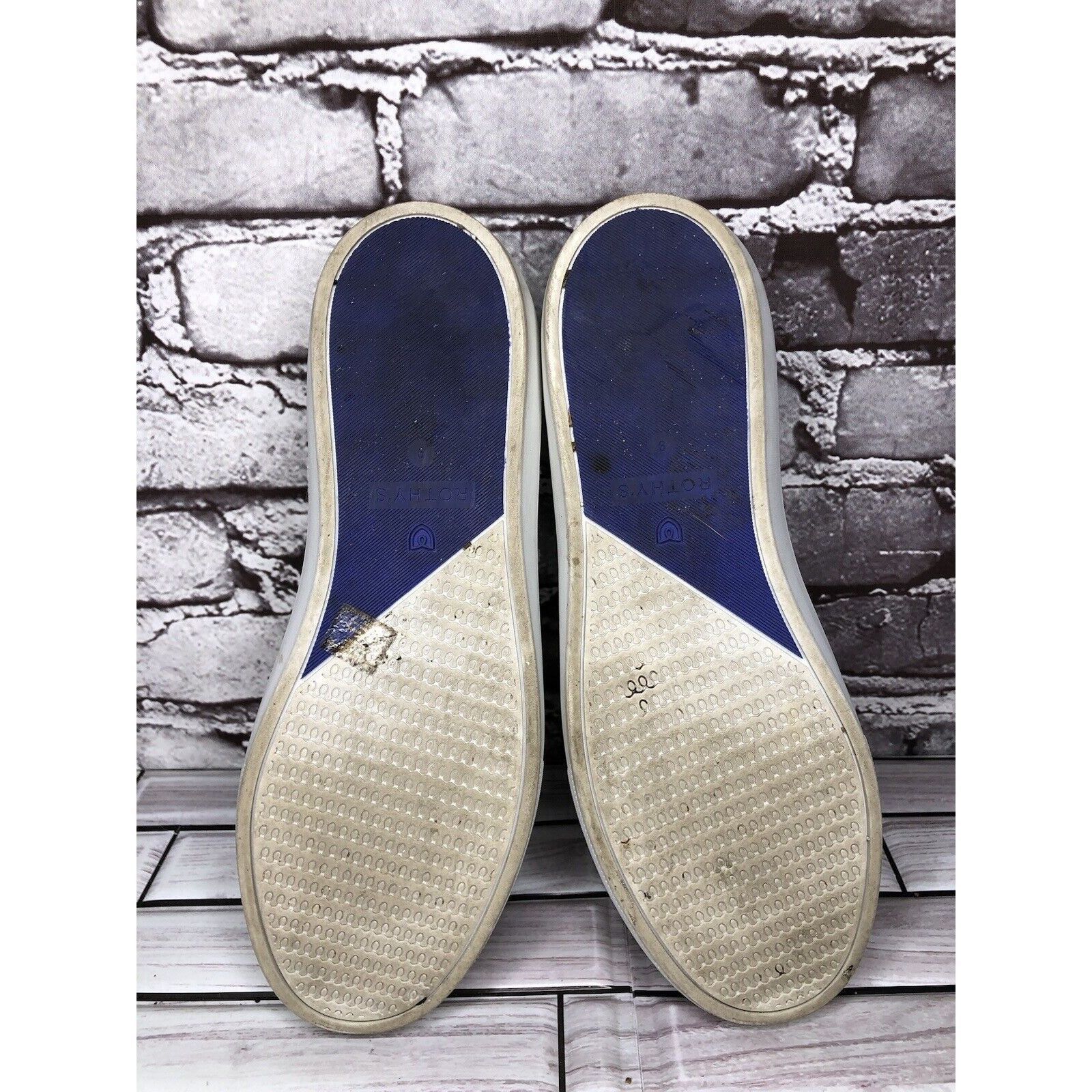 Other Rothy's The Sneakers White Terry Cloth Fabric Slip On Comfor Size US 9 / IT 39 - 7 Thumbnail