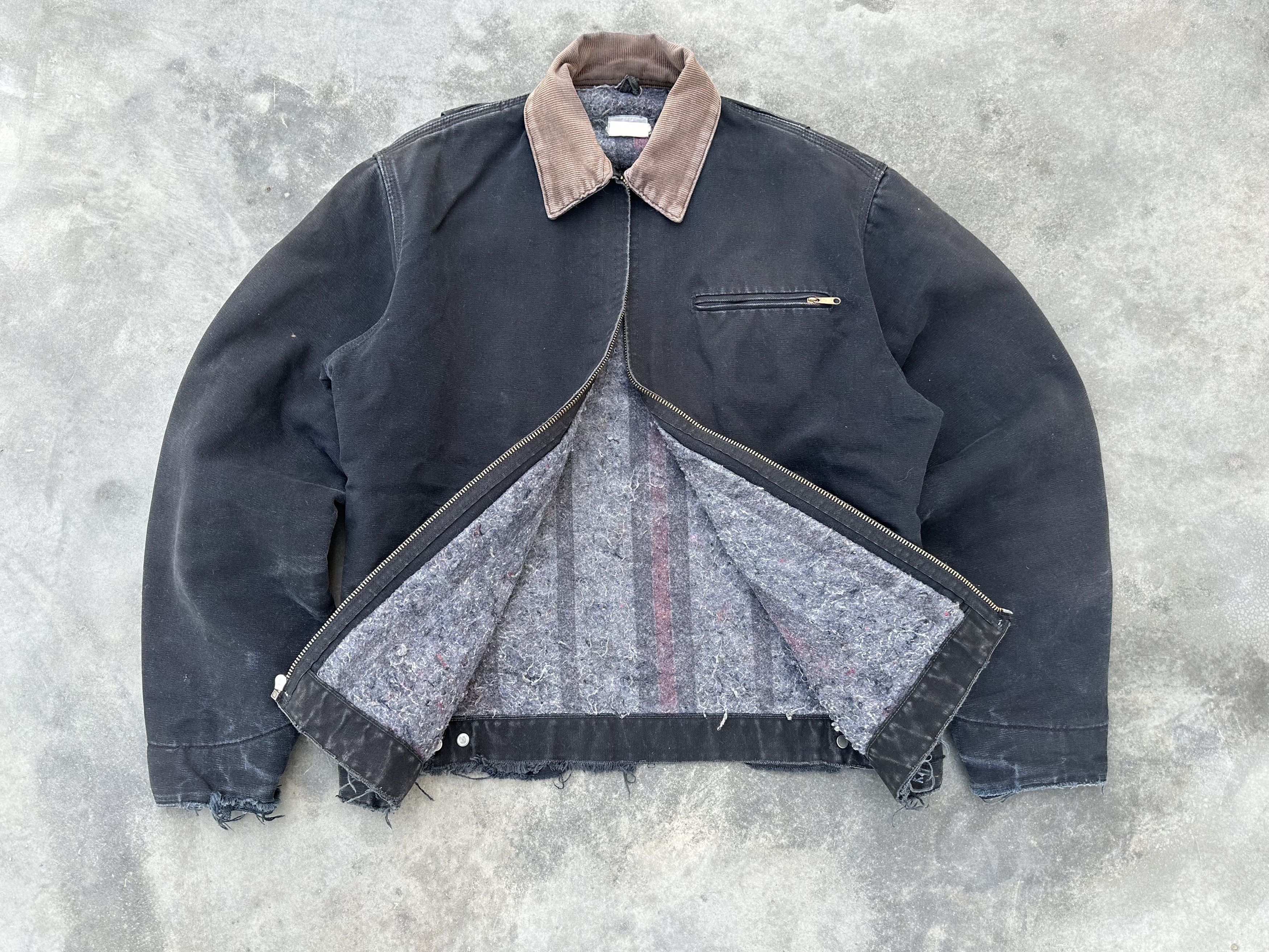 Carhartt Vintage Carhartt J01 BLK Detroit Jacket Black Size US M / EU 48-50 / 2 - 8 Thumbnail