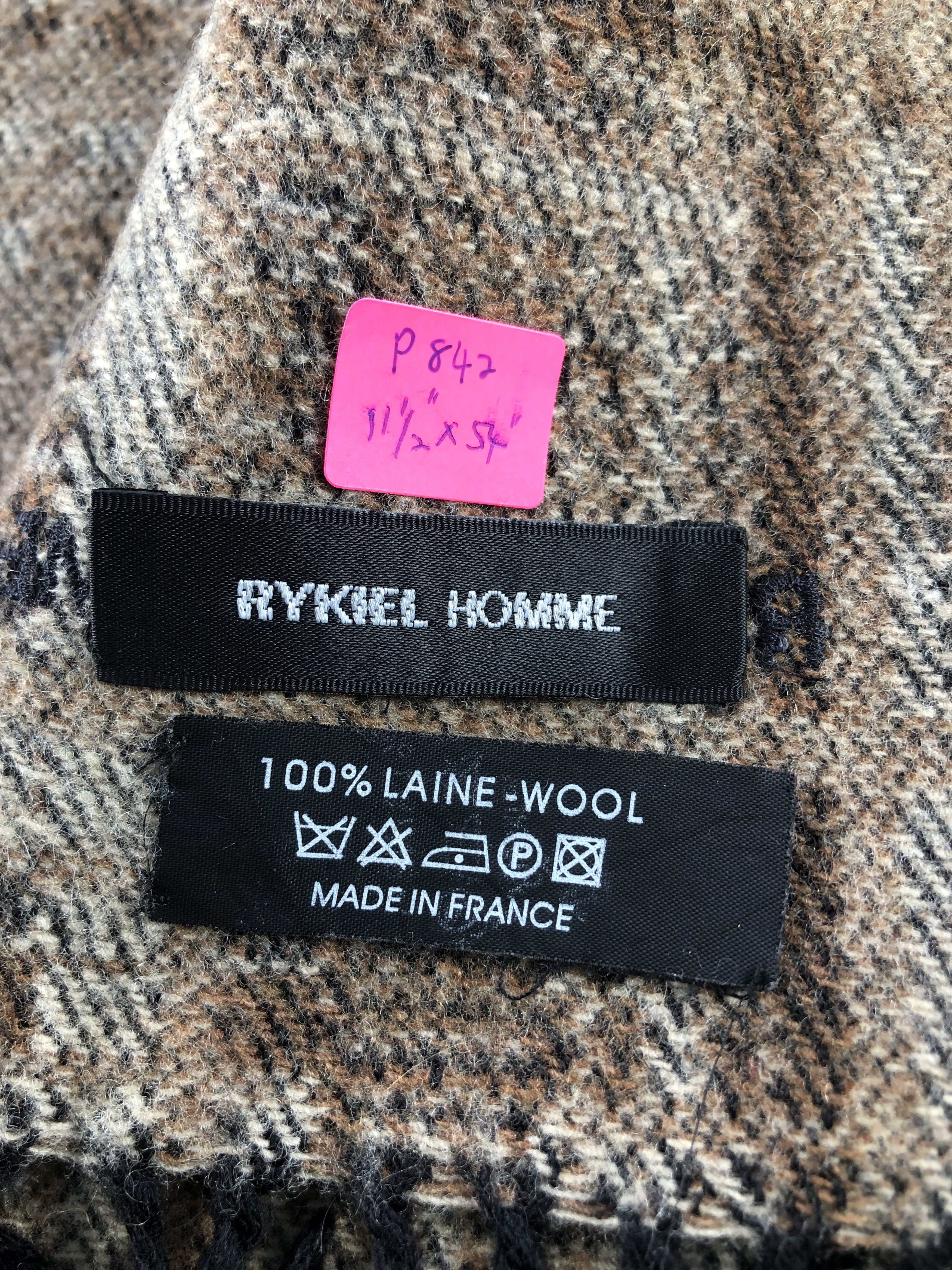 Sonia Rykiel Rykiel Homme Scarf / Muffler / Neckwear P842 Size ONE SIZE - 5 Thumbnail