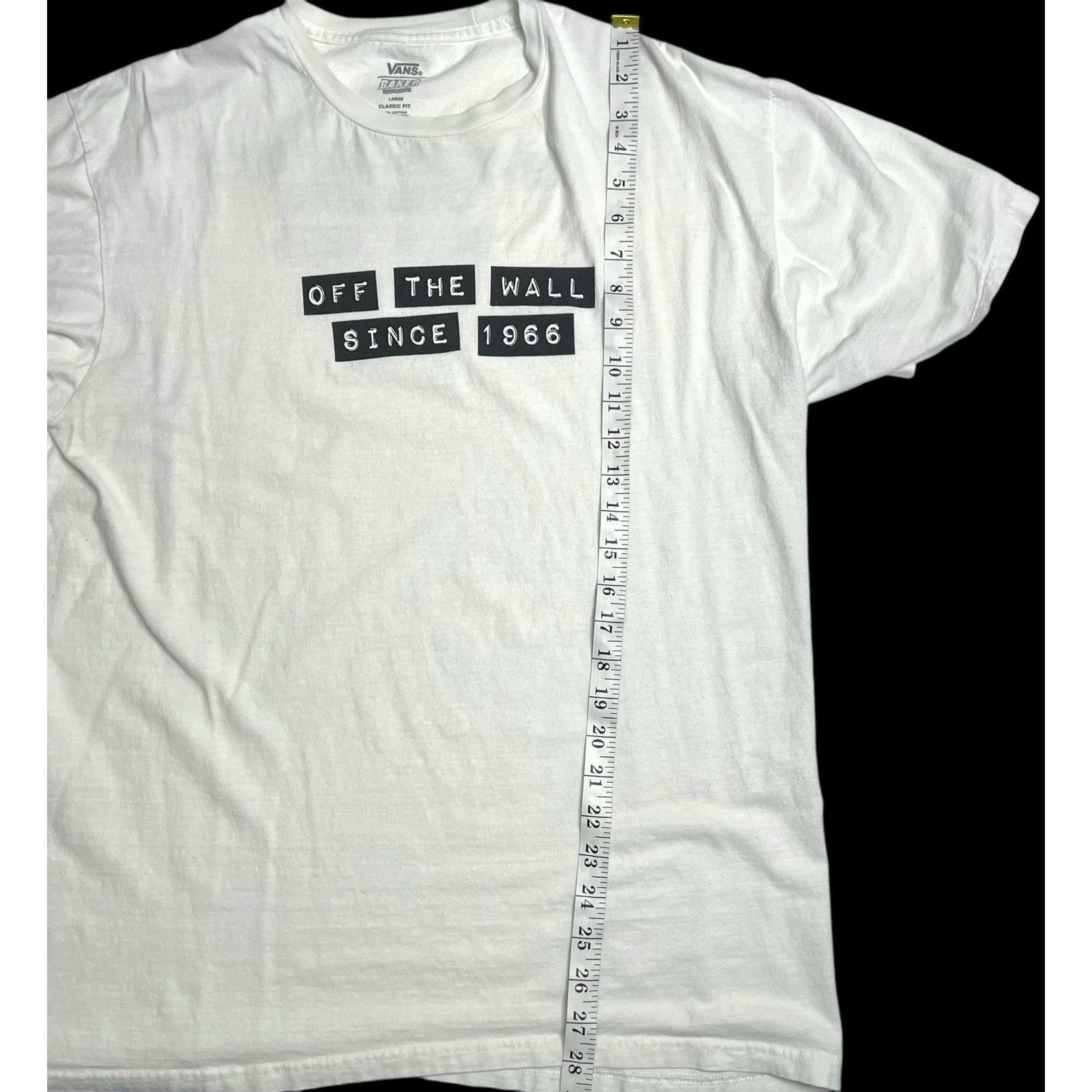 Vans Vans T-Shirt Baker Skateboards Off The Wall 1966 White Large Size US L / EU 52-54 / 3 - 12 Thumbnail