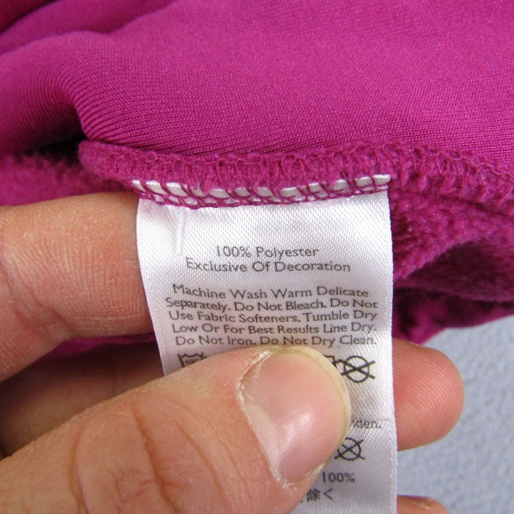 Eddie Bauer Eddie Bauer Jacket Pink Fleece Full Zip Outdoor Zipper Pockets Regular S Womens Size S / US 4 / IT 40 - 6 Thumbnail