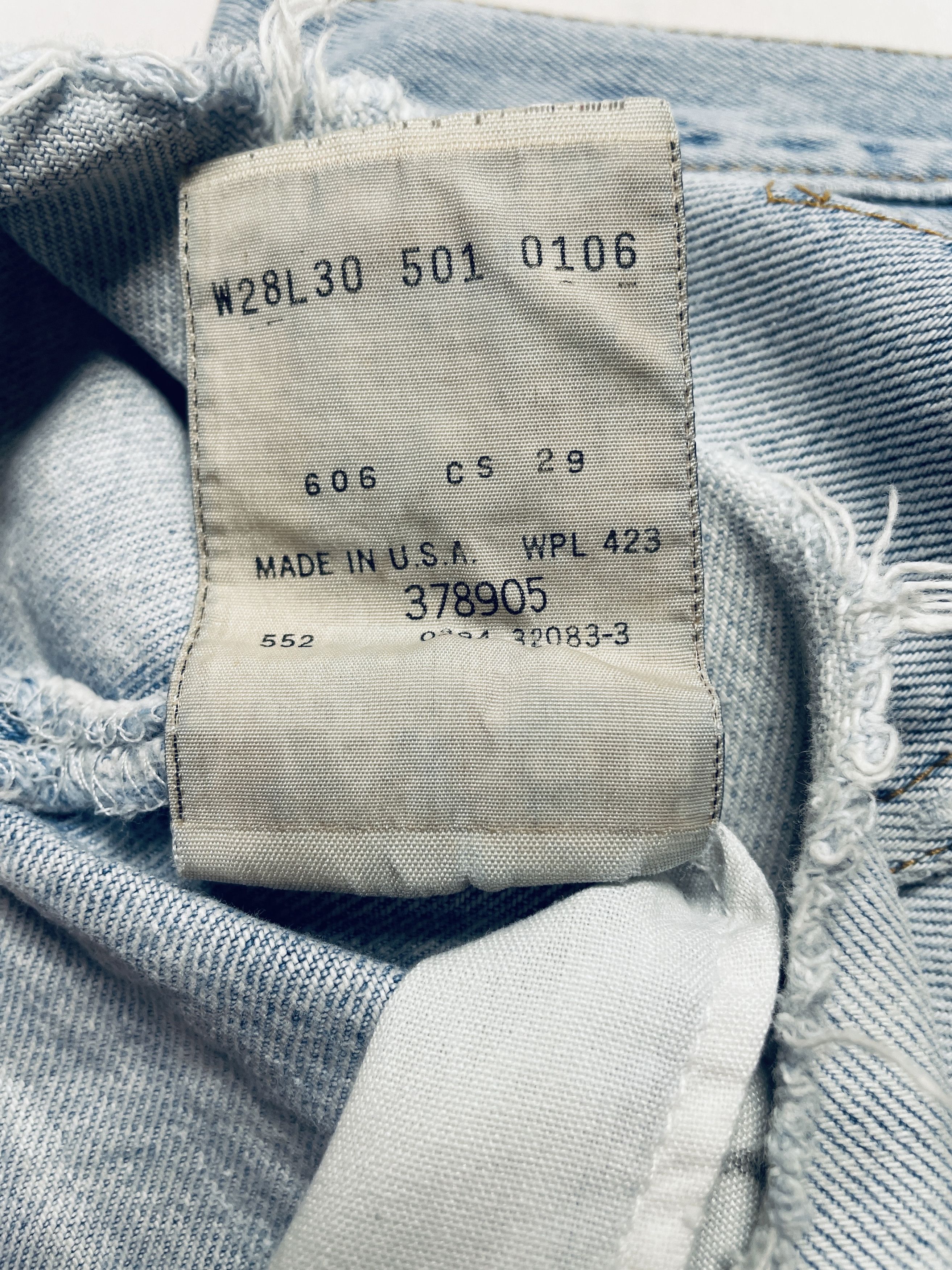 Levi's 🩳 24,90 € – Levi’s 501 Shorts W28 L30 Size 29" - 2 Thumbnail